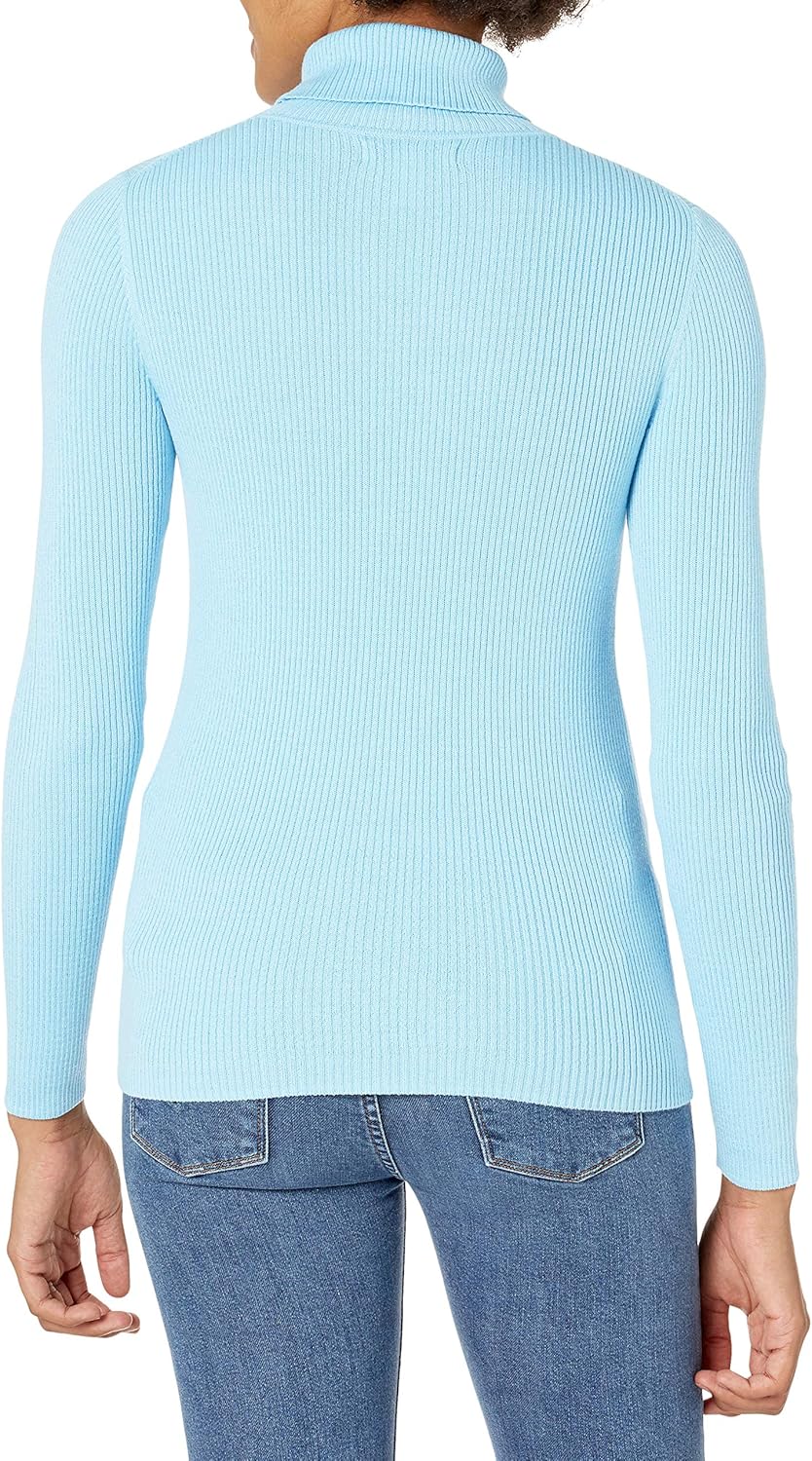 Amazon Essentials Women's Slim-Fit Lightweight Long-Sleeve Turtleneck Sweater - Image 3