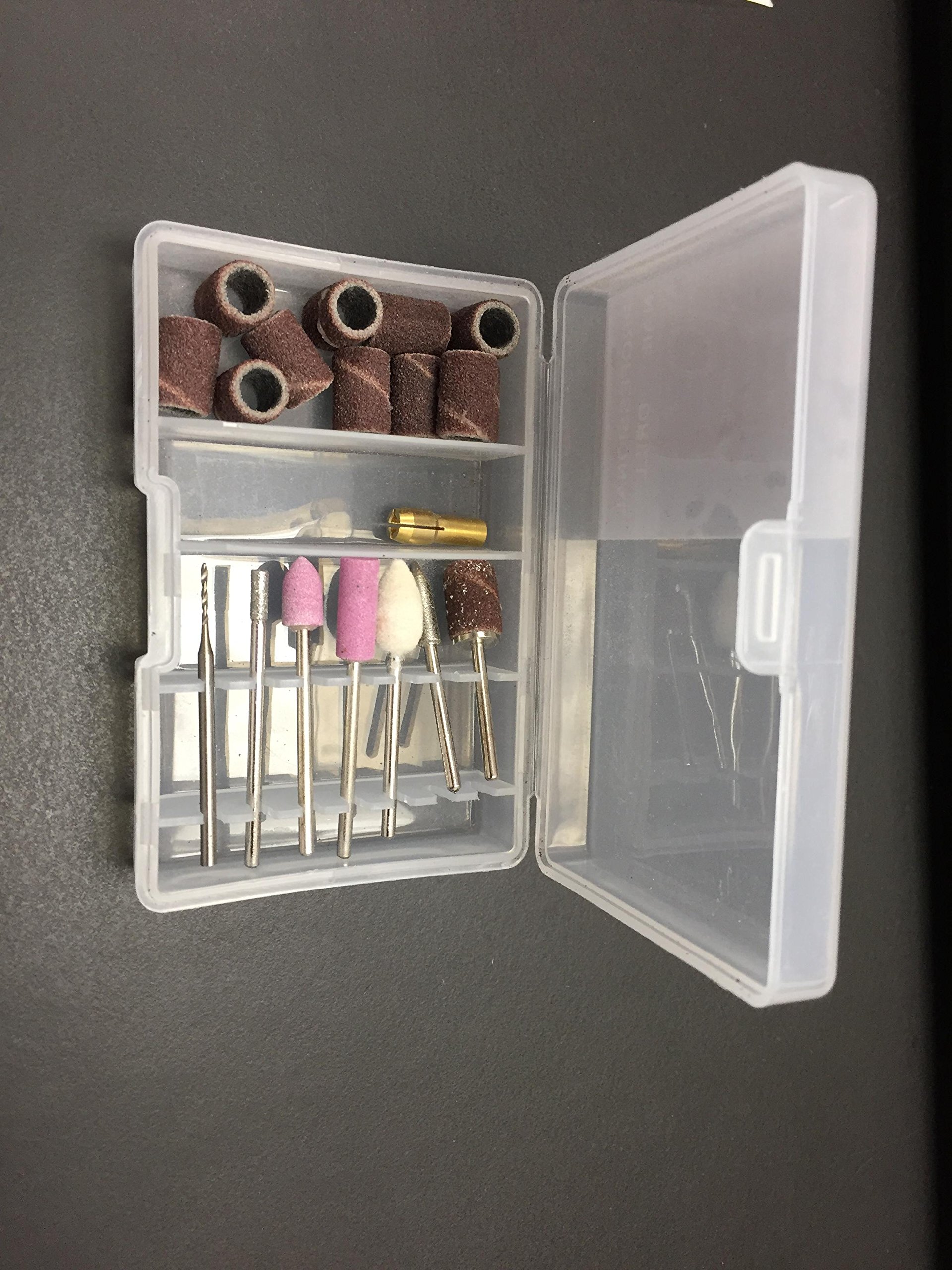 converting nail drill file kit attachments specialty unique bits 3/32" shank size nail drill file fit Belle, Makartt,JD700, BF800,EN400,Subay, Uzmei, Joya Mia, MelodySusie