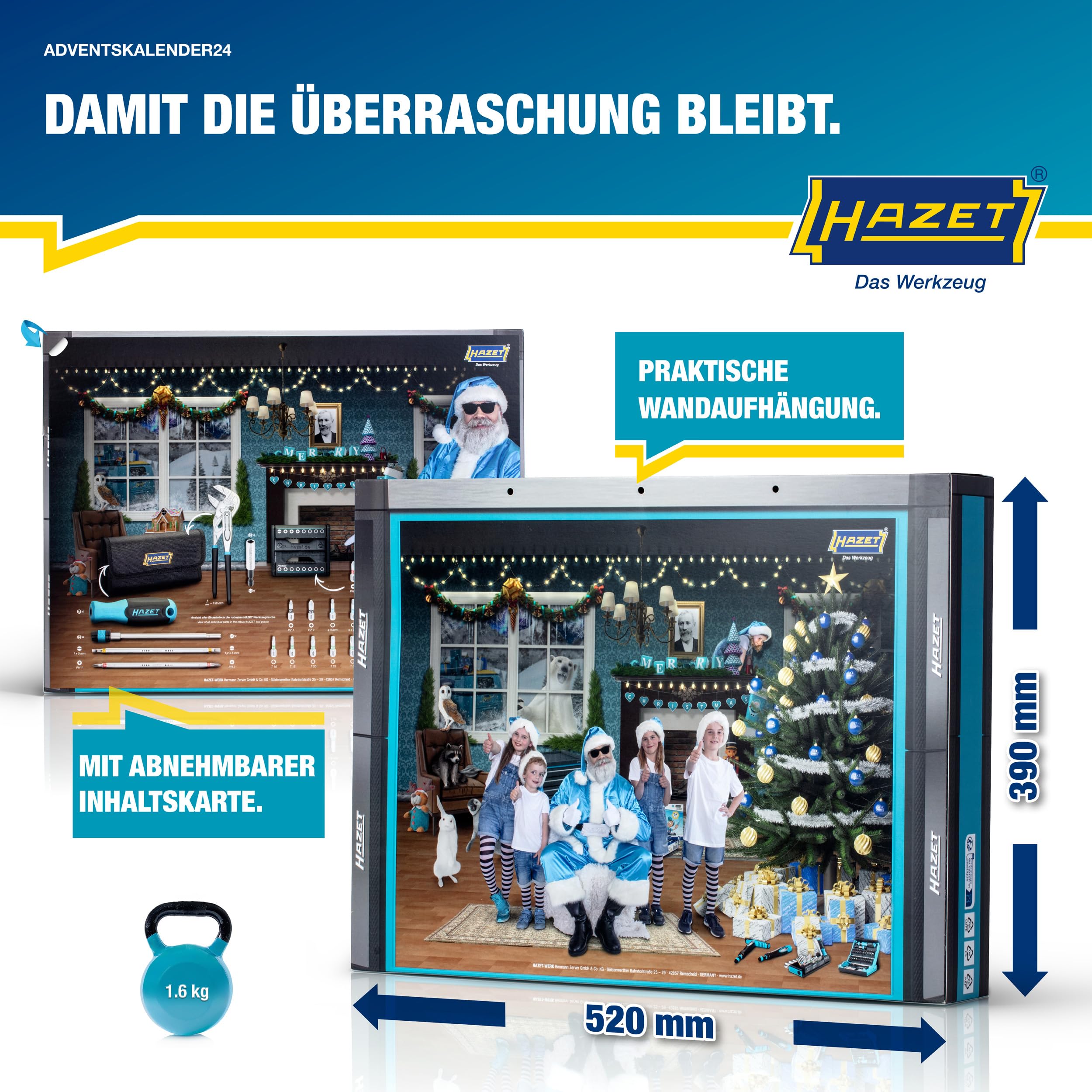 HAZET ADVENTSKALENDER24 Attrezzo