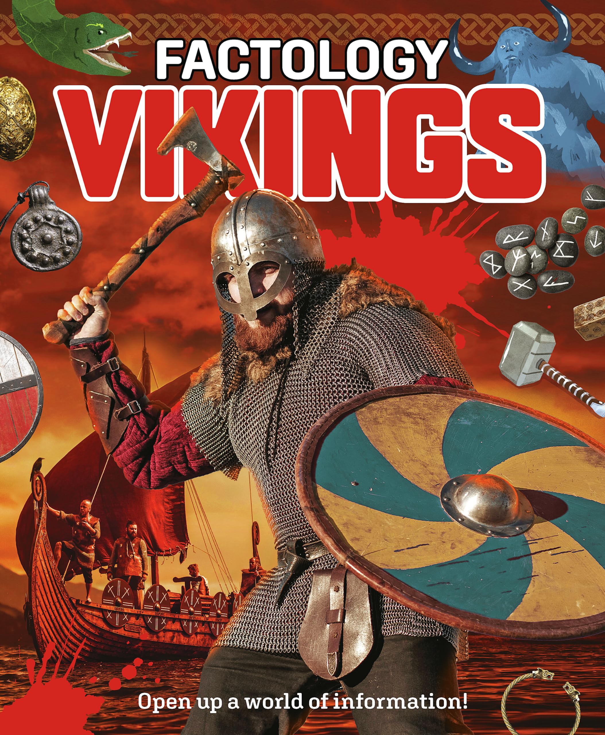 Button Books Factology Vikings Hardback Book
