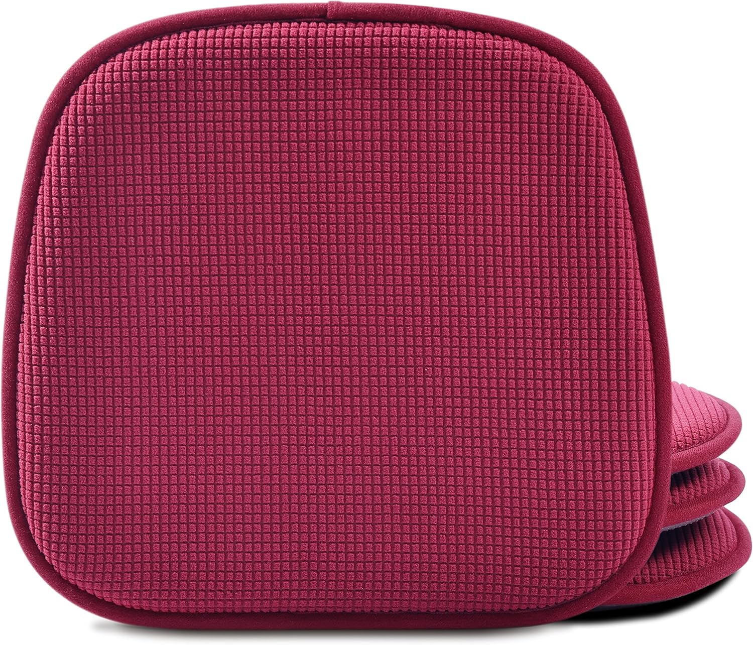 Shinnwa Kitchen Seat Cushions Set of 4, Non Slip Dining Chair Cushions, U-Shaped Indoor Chair Pads, 4 Pack, 15 x 16 Inches, Burgundy Burgundy 4