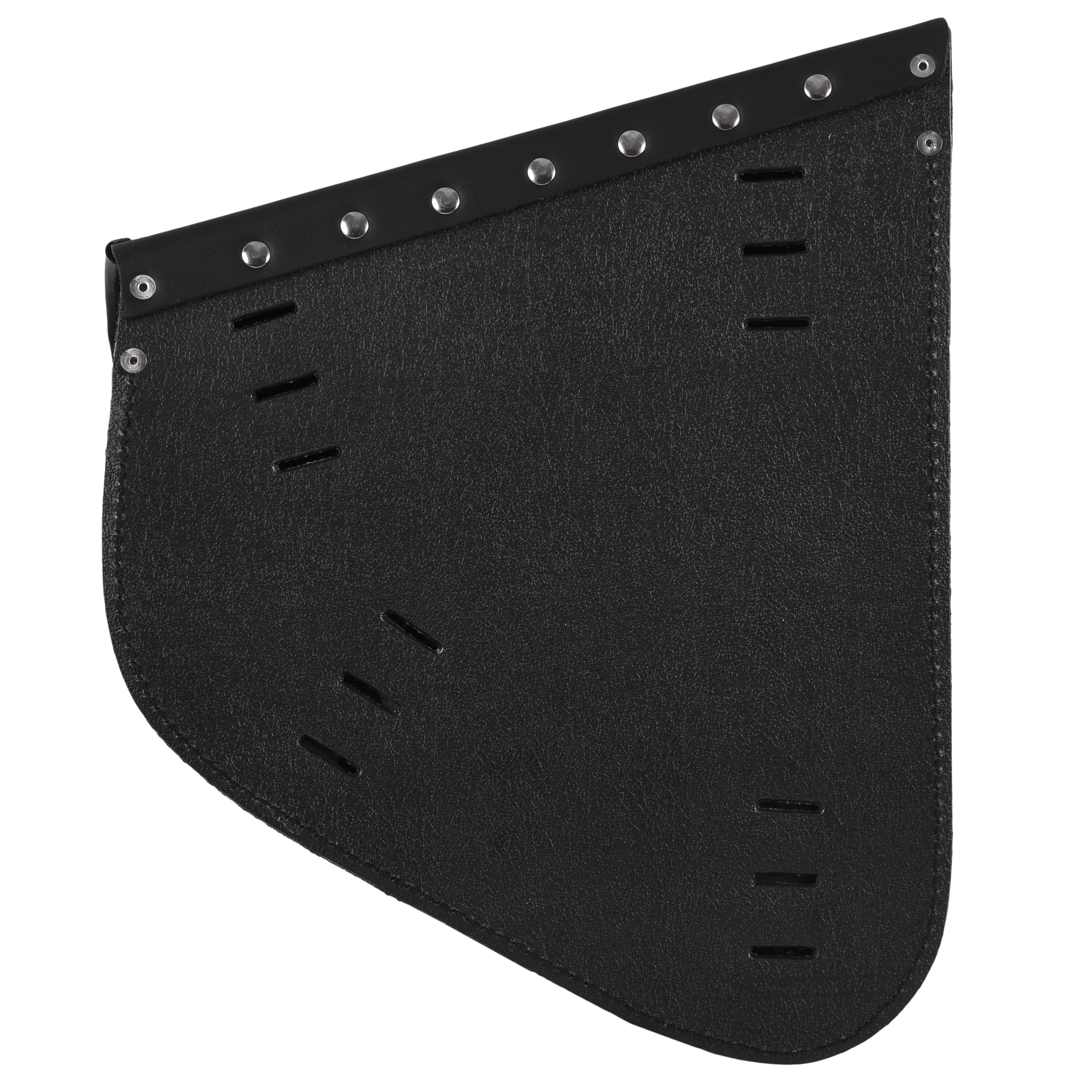 Hades Black Schwingentasche kompatibel mit Harley Davidson Softail Schwinge schwarz Getränkehalter Tasche Motorrad Softail Heritage Bikertasche Echtleder Slim Starrahmen Rahmen