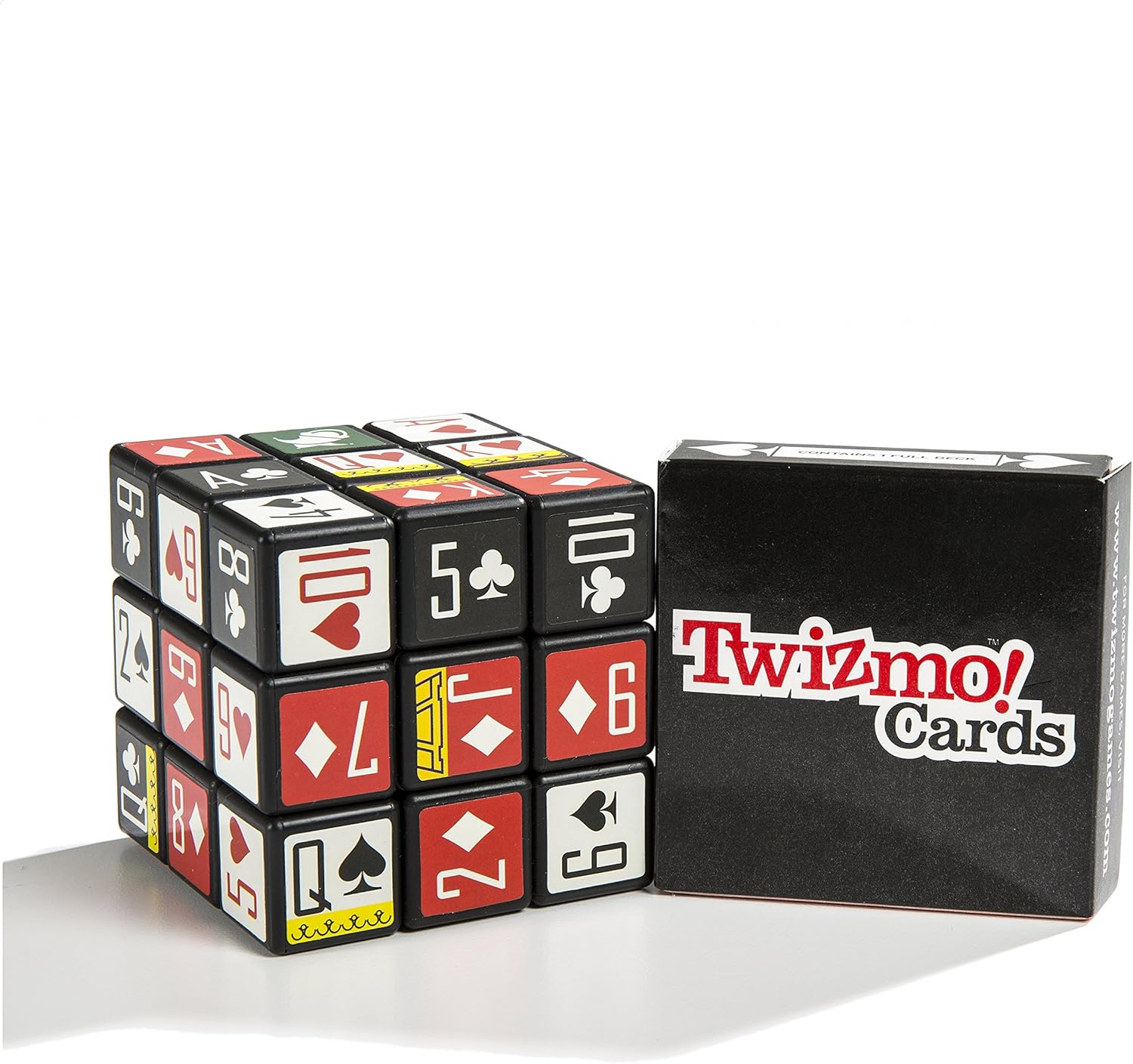 Twizmo! Cards Family Strategy Poker Card Game with Twist Cube