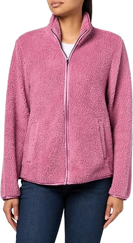 Skechers Go Walk Sherpa Full Zip Jacket, Rose Petal, Small