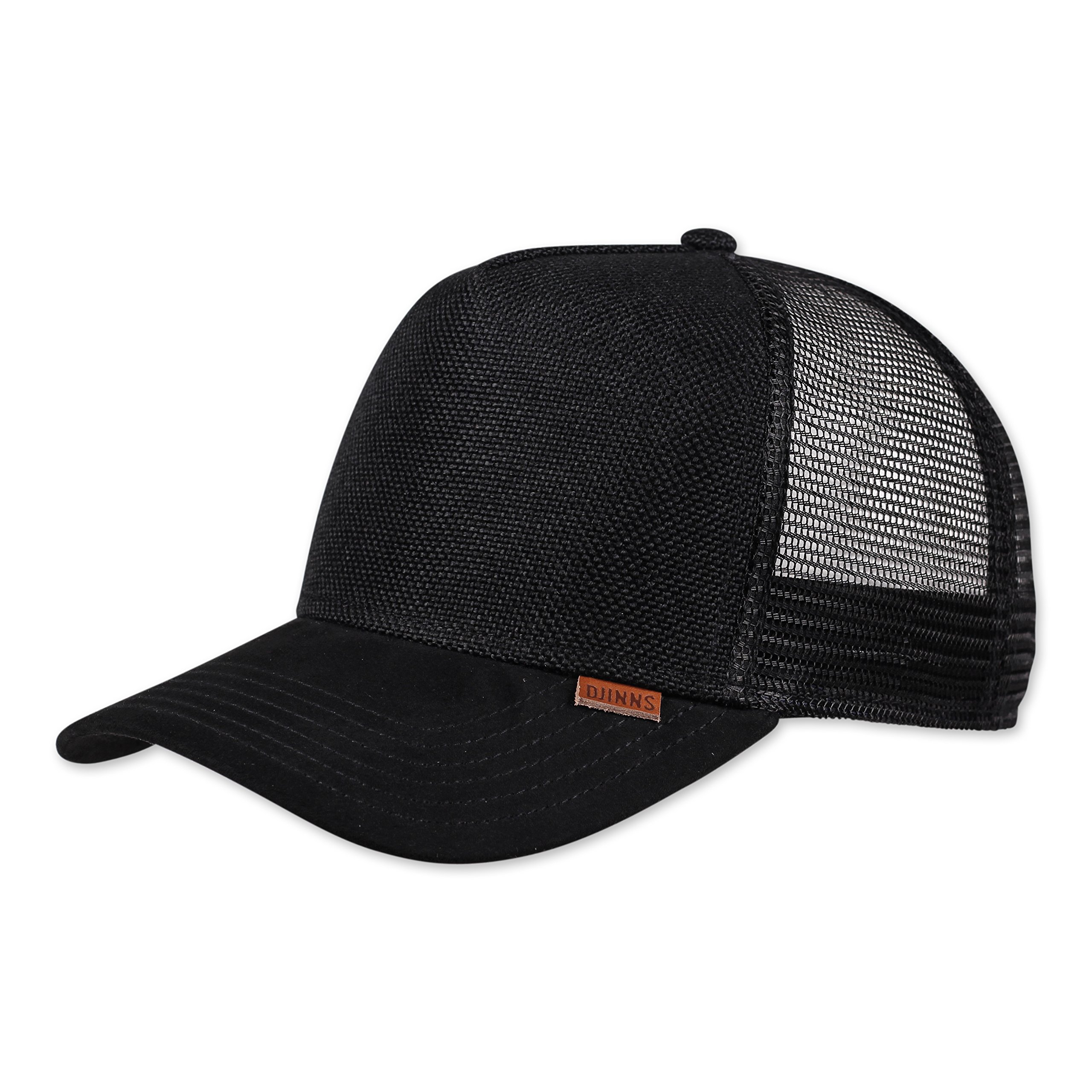 Djinns Mens Suelin Trucker Cap - Black
