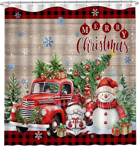 Miniatura 9 de Cortina de ducha de Pascua, cortina de ducha de conejo de Pascua para baño, huevos de Pascua felices con flores de primavera, tulipanes, cortina de