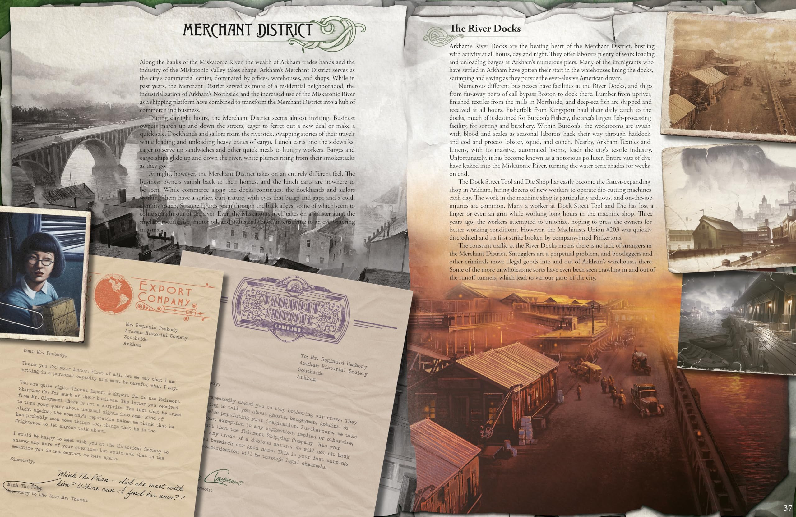 Welcome to Arkham: An Illustrated Guide for Visitors to the Historic Town of Arkham, Massachusetts and Environs Including Dunwich, Innsmouth and Kingsport