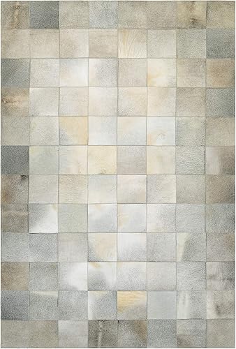 Miniatura 3 de Couristan Chalet Tile - Alfombra de área, 2 x 4 pies, color marfil