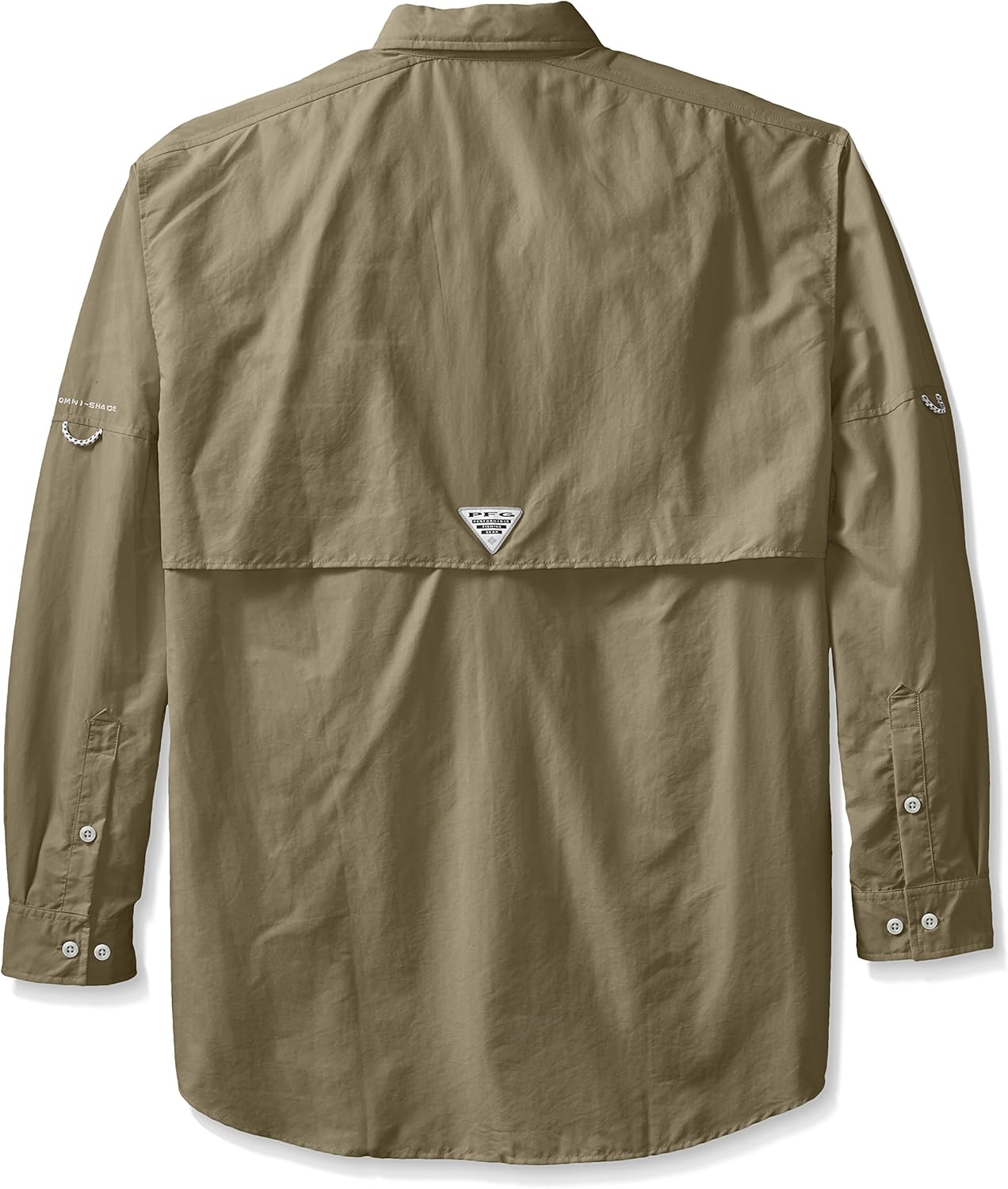 Columbia Men's Bahama II Long Sleeve Shirt, Sage, 3X Tall