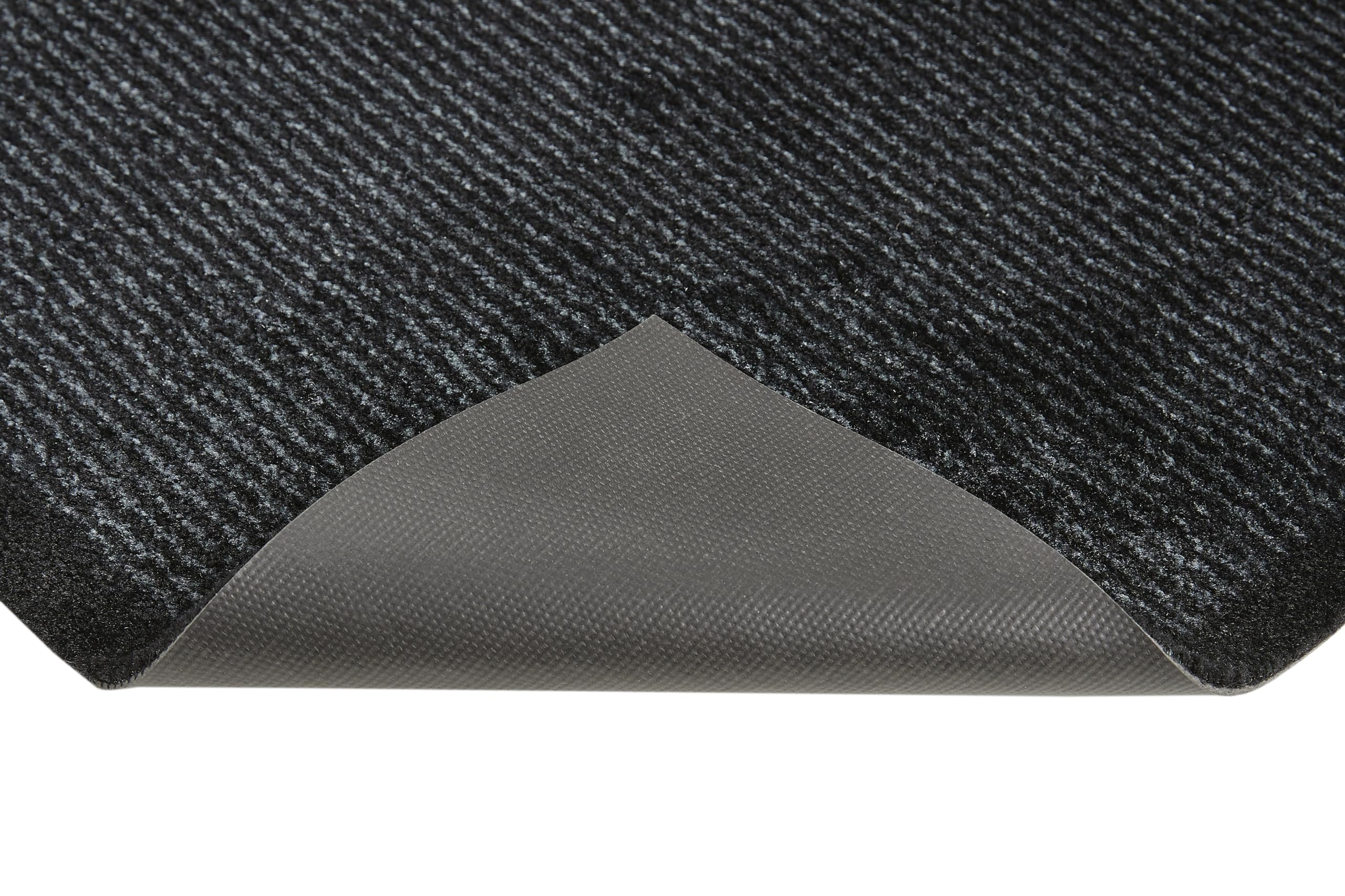 Barbara Becker Fussmatte innen waschbar, moderne Fußmatte für Eingang Tür Terrasse, einfarbige Türmatte , Farbe:Dark Secret, Größe:67 x 110 cm