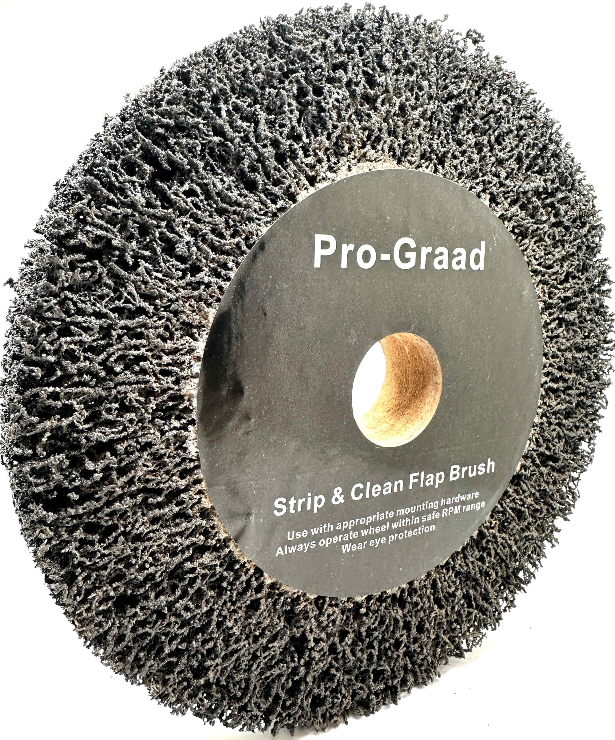 Red Bench Grinder Flap Brush - 320 Grit -15 Red Bench Grinder Flap Brush - 320 Grit -15