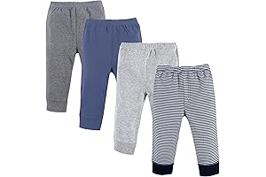 Baby Boy Cotton Pants by Gerber: Comfy and Cozy Pants for Your Precious Little One