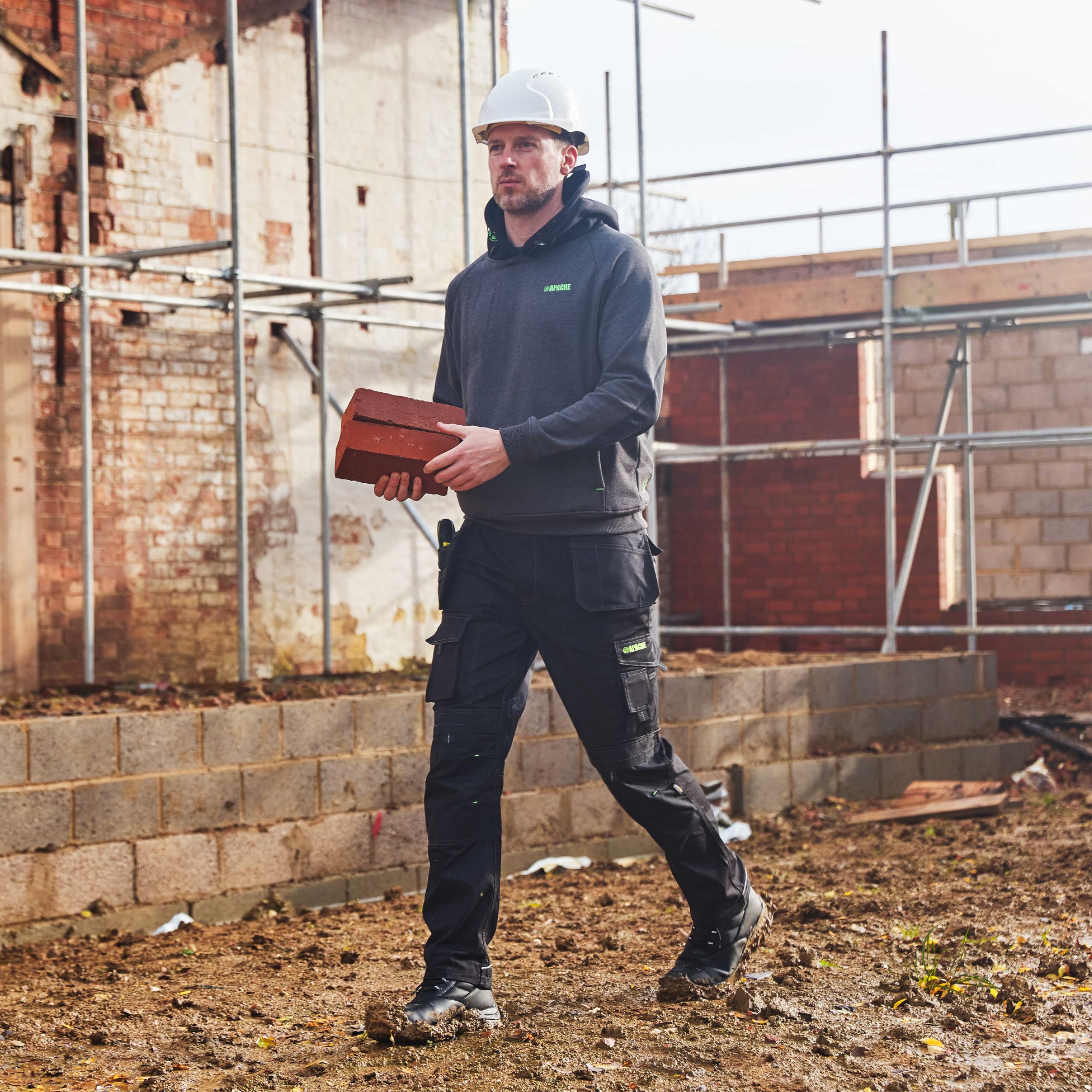 Apache Apkht Dwa Spodnie Regular Fit - Spodnie robocze Mężczyźni