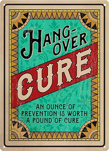 Miniatura 12 de River's Edge Products Letrero de metal retro, 17 x 12 pulgadas, resistente a la intemperie, arte de pared de metal para decoración de interiores