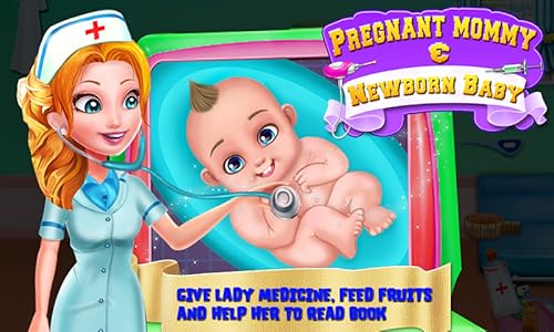 Mamã Grávida Bebê Recémnascido - Melhor jogo de parentalidade livre para todas as mulheres que estão