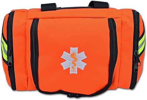 Miniatura 7 de Lightning X Value Compact Medic First Responder EMSEMT Bolsa de trauma almacenada con kit básico de relleno A