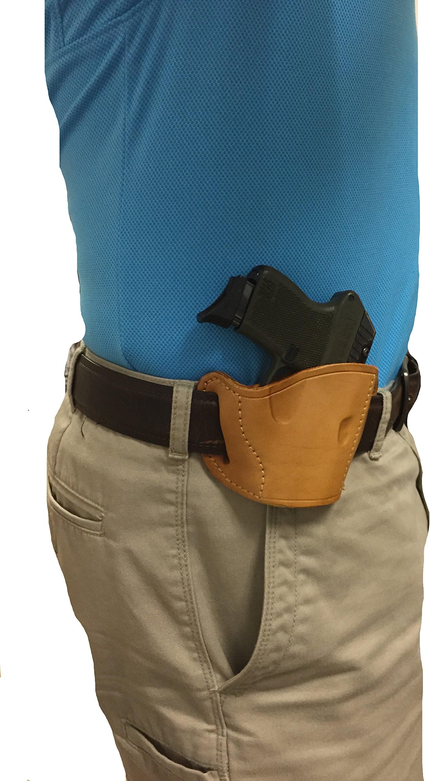 Leather Gun Holster fits Phoenix Arms HP-22,HP-25