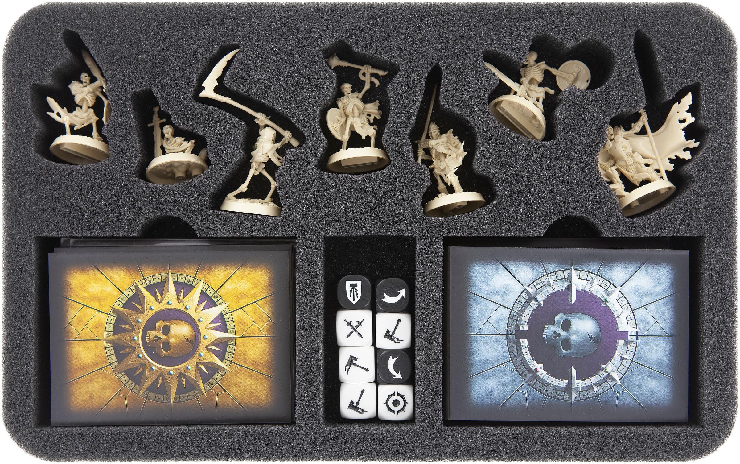 Feldherr Lagerbox FSLB150 kompatibel mit 6 Warhammer Underworlds Shadespire Kriegerscharen