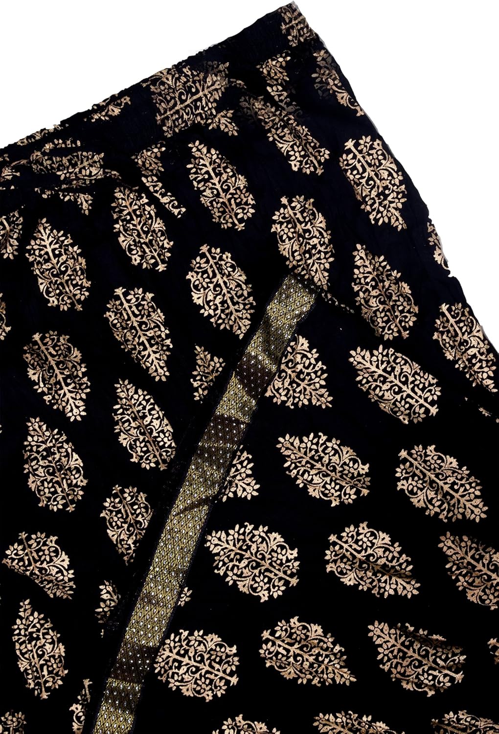 Chandrakala Flowy Long Skirt for Women A Line Casual Beach Party Holiday Maxi Skirts (S113-P)