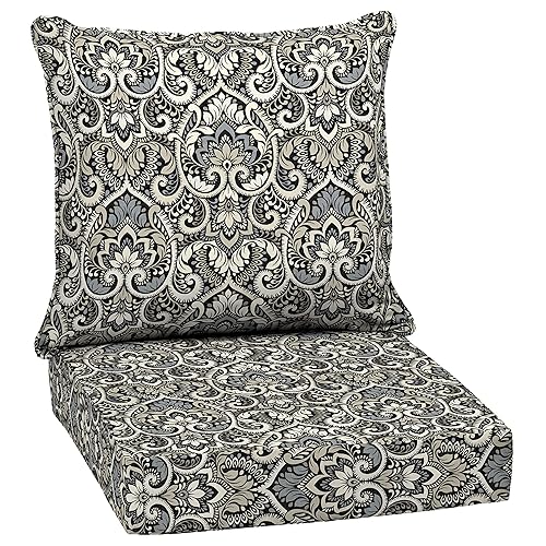 Arden Outdoor Deep Seat Cushion Set, 24 in x 24
