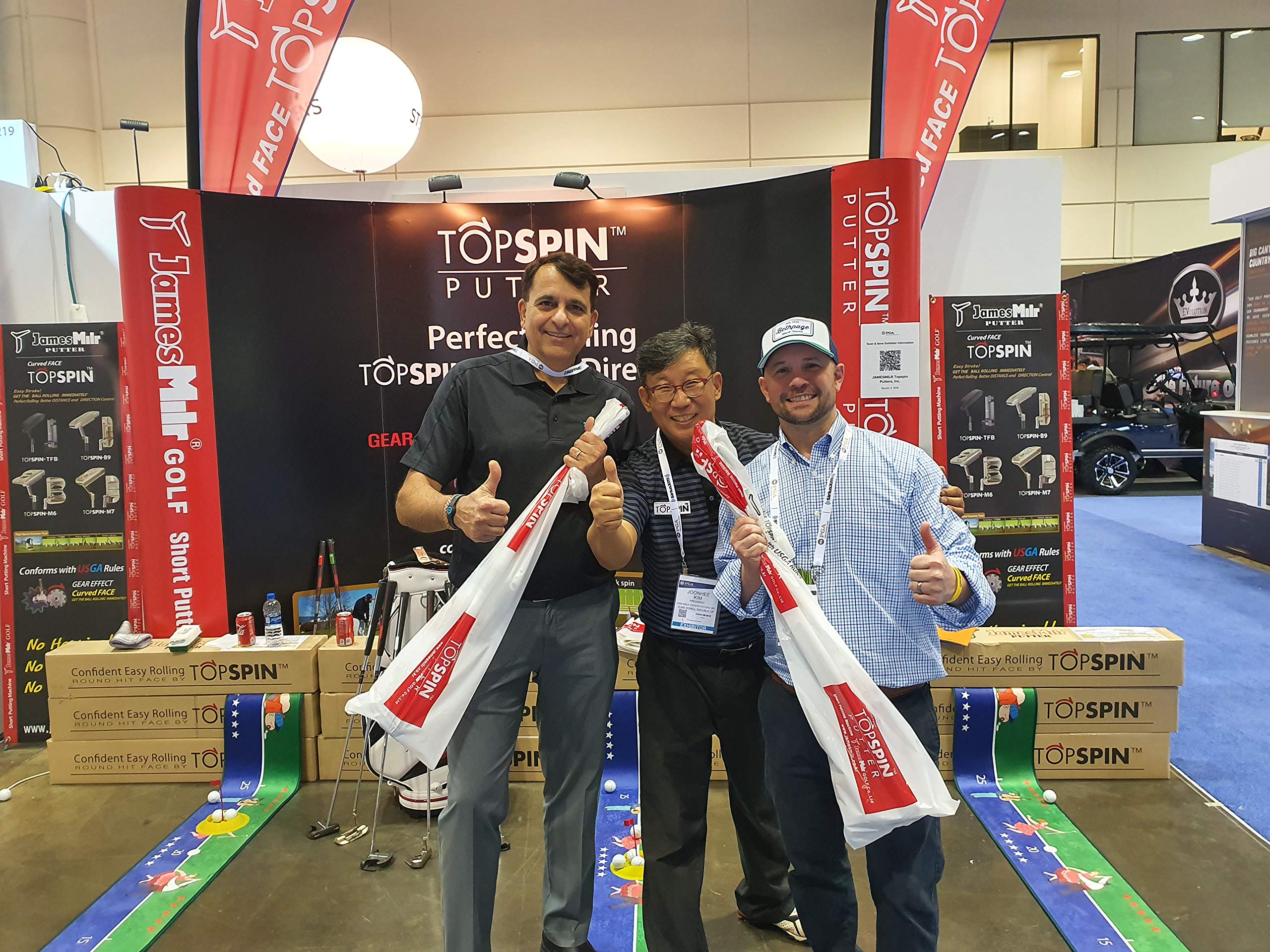 Amazon.co.jp: JamesMilr TOPSPIN Putter Blade 3 Easy Putter