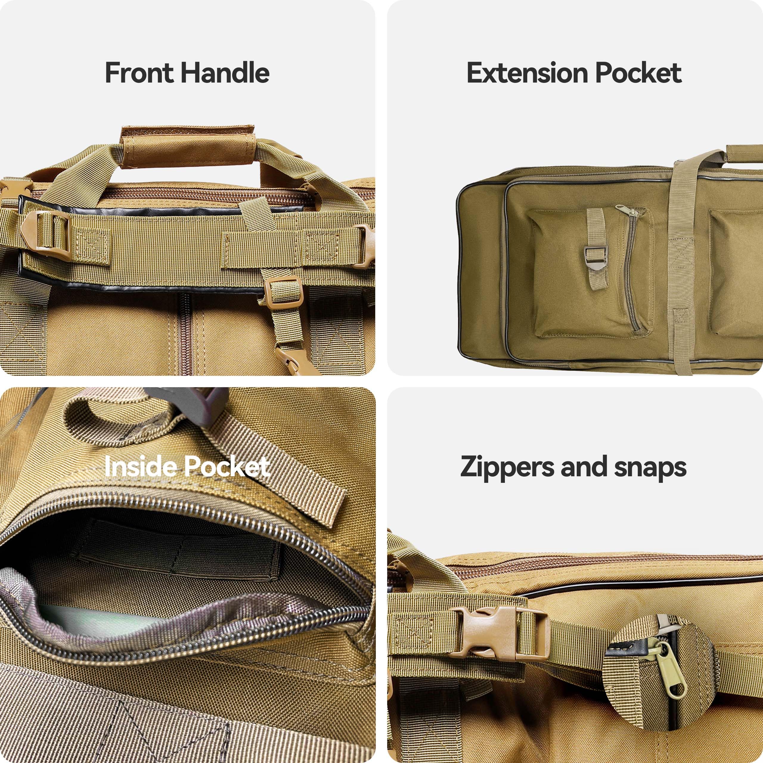 Jaegvida Funda Blanda para Rifle de Caza Militar Bolsa para Escopeta Doble
