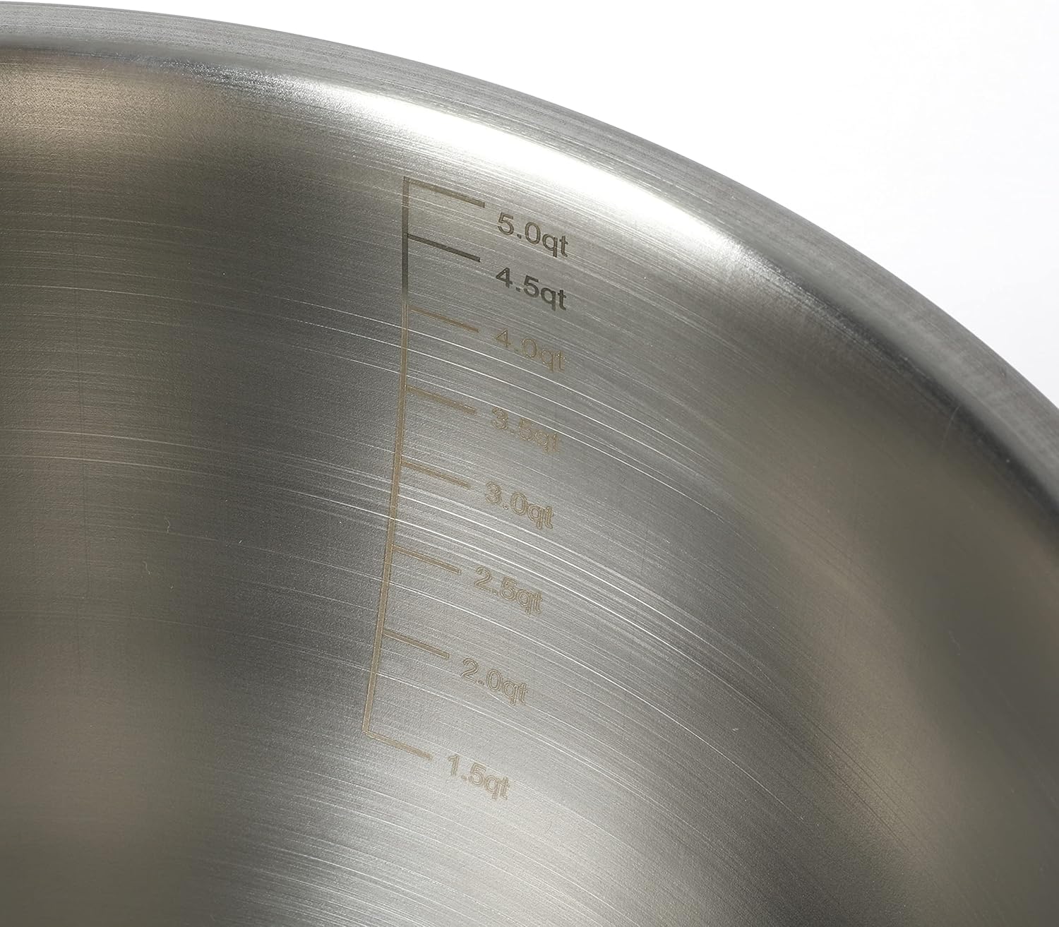 Rhinewell 6-Piece Stainless Steel Mixing Bowls with Lids and Non-Slip Base
