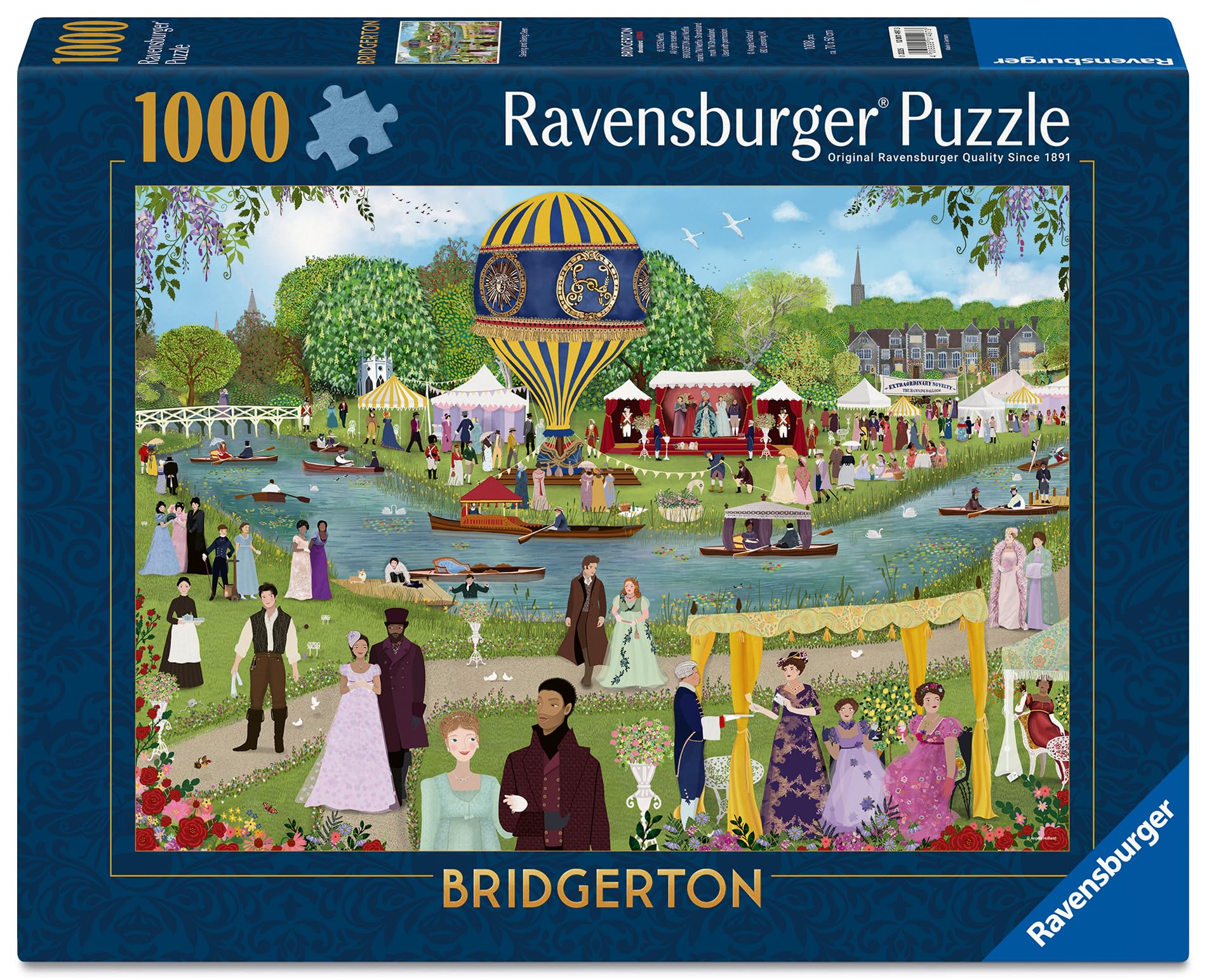 Ravensburger Bridgerton 1000 piece Jigsaw Puzzle for Adults and Kids Age 12 Years Up