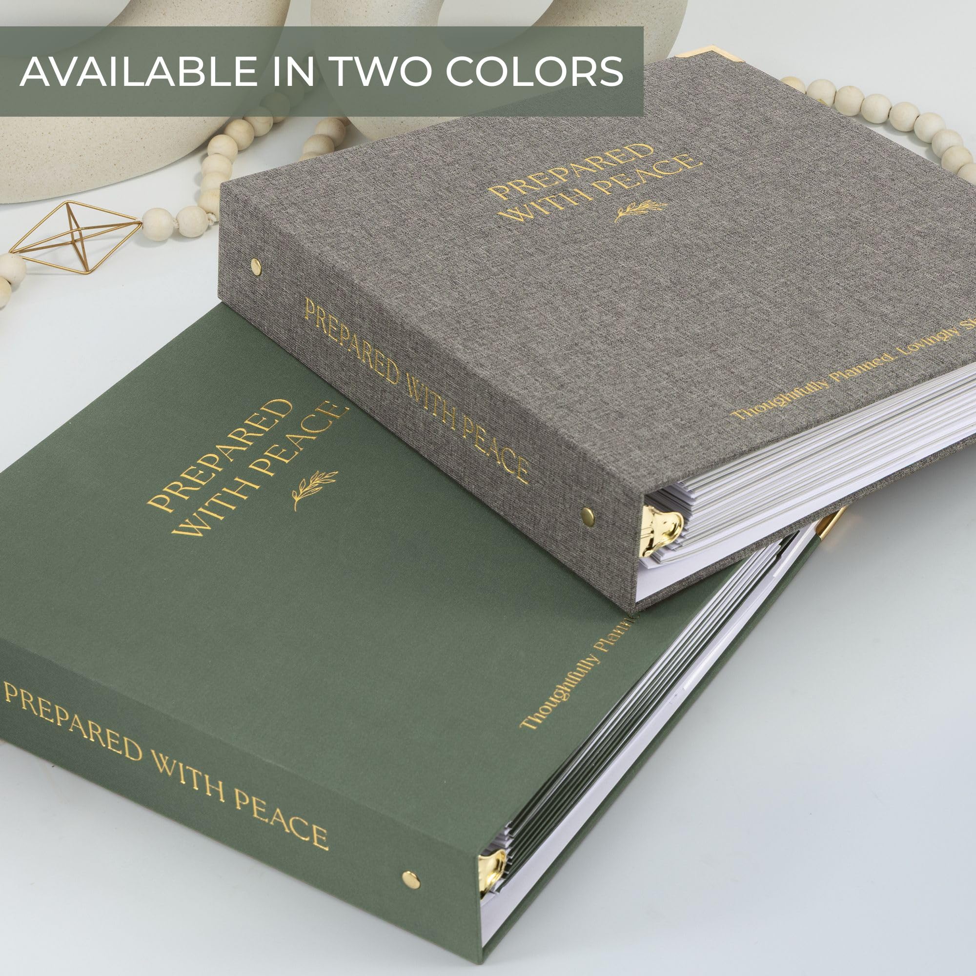Aesthetic End of Life Planner - Der perfekte Nachlassplanungs-Organizer für letzte Wünsche, wichtige Dokumente, Familiennotfall und Beerdigungsplanung