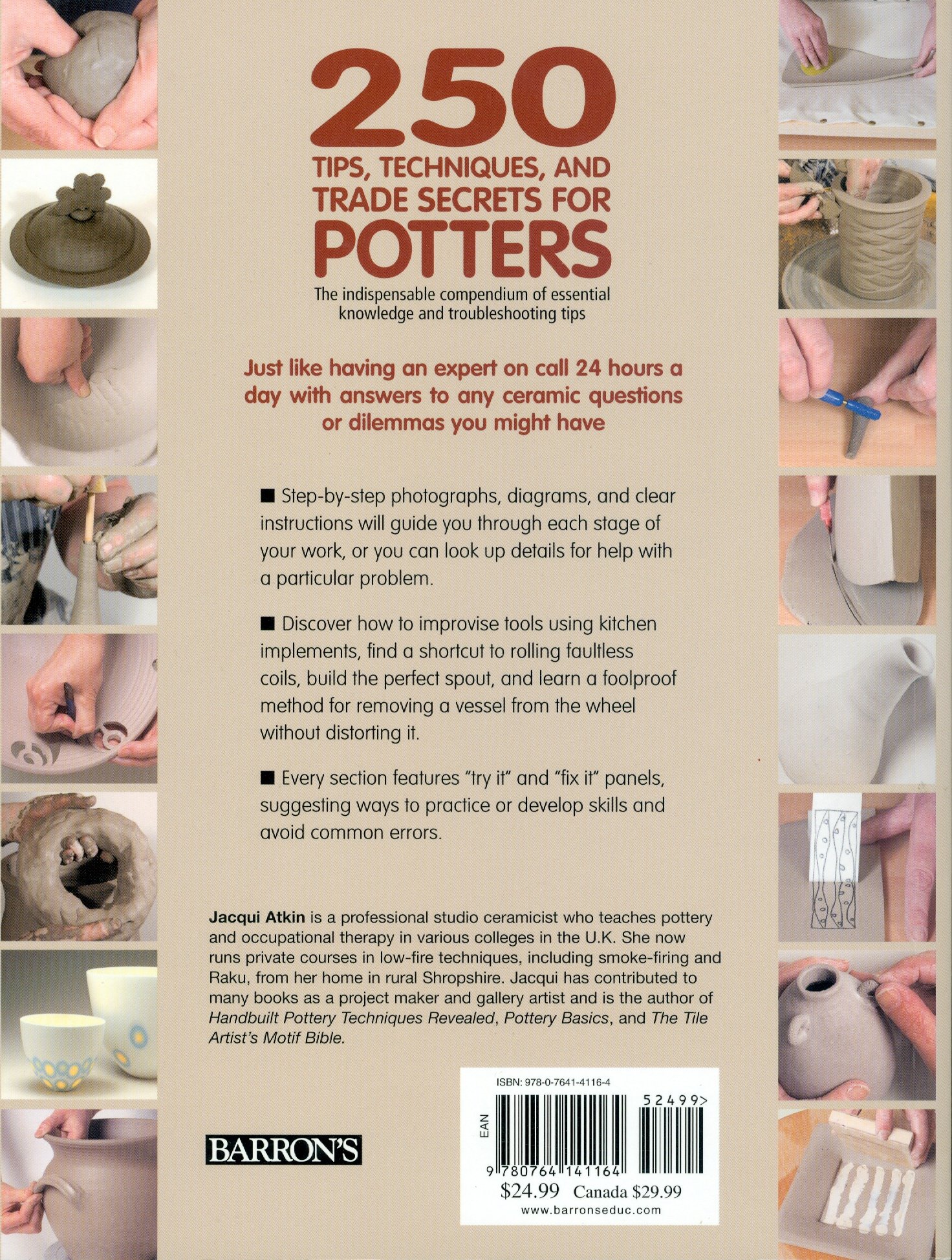 250 Tips, Techniques, and Trade Secrets for Potters: The Indispensable Compendium of Essential Knowledge and Troubleshooting Tips - Image 2