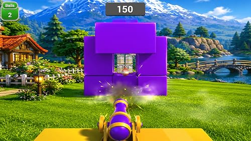 Royal Cannon Smash 3D Knock Out Fest Puzzle: Perfect Shot Blocks Stack Blast Shooting Adventure Fun Game – vue 9
