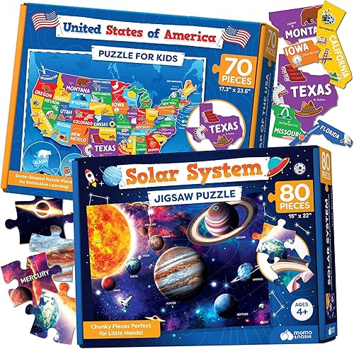 Rompecabezas de mapa de Estados Unidos y búsqueda y búsqueda de la jungla para el aprendizaje de los niños - Rompecabezas de suelo geográfico para