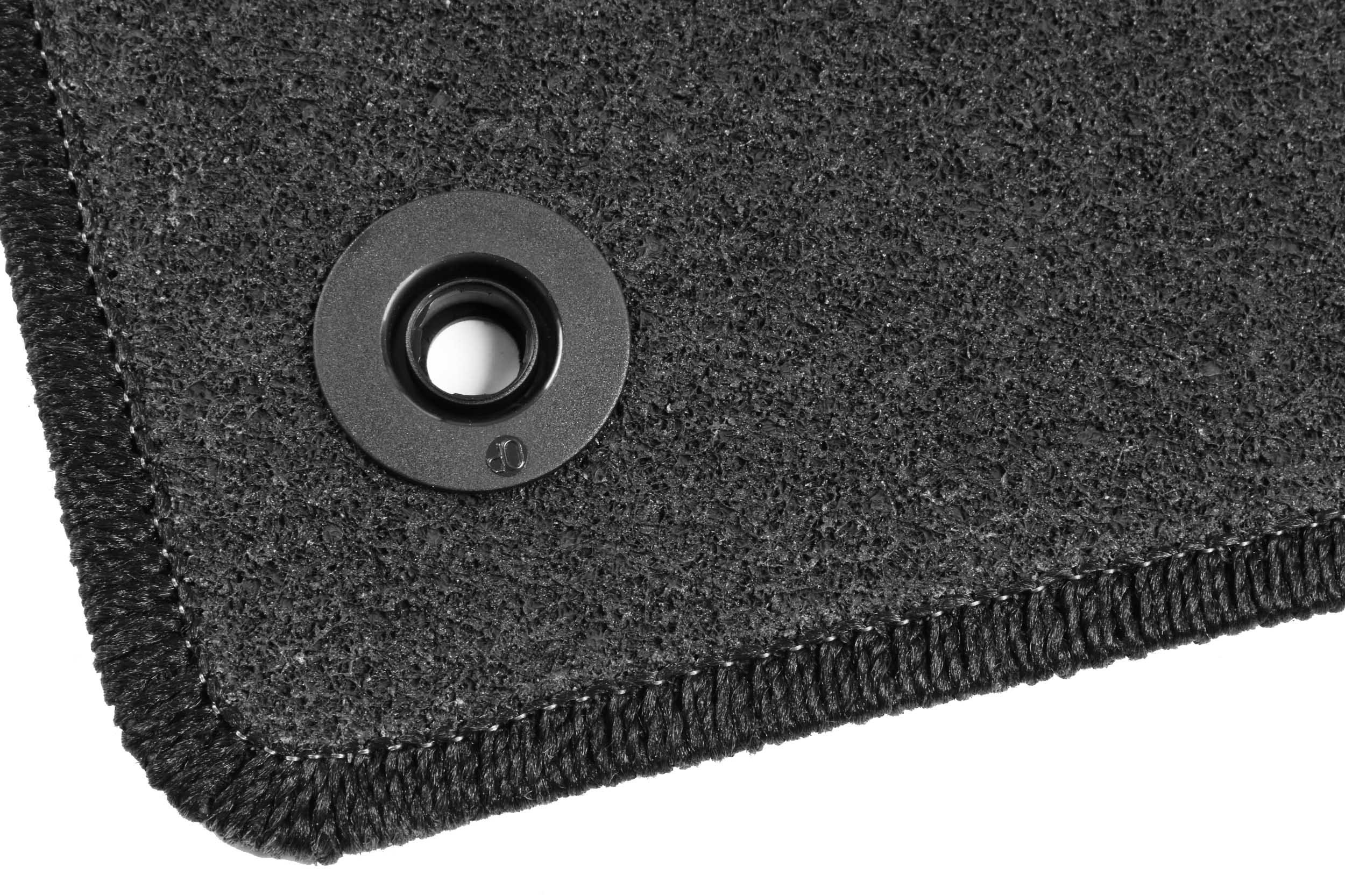 Tappetini Auto Spessi Su Misura Per Opel Vectra C SW (2002-2008), Set Da 4 Pezzi In Tessuto, Colore Grafite/Antracite, Fissaggio Originale