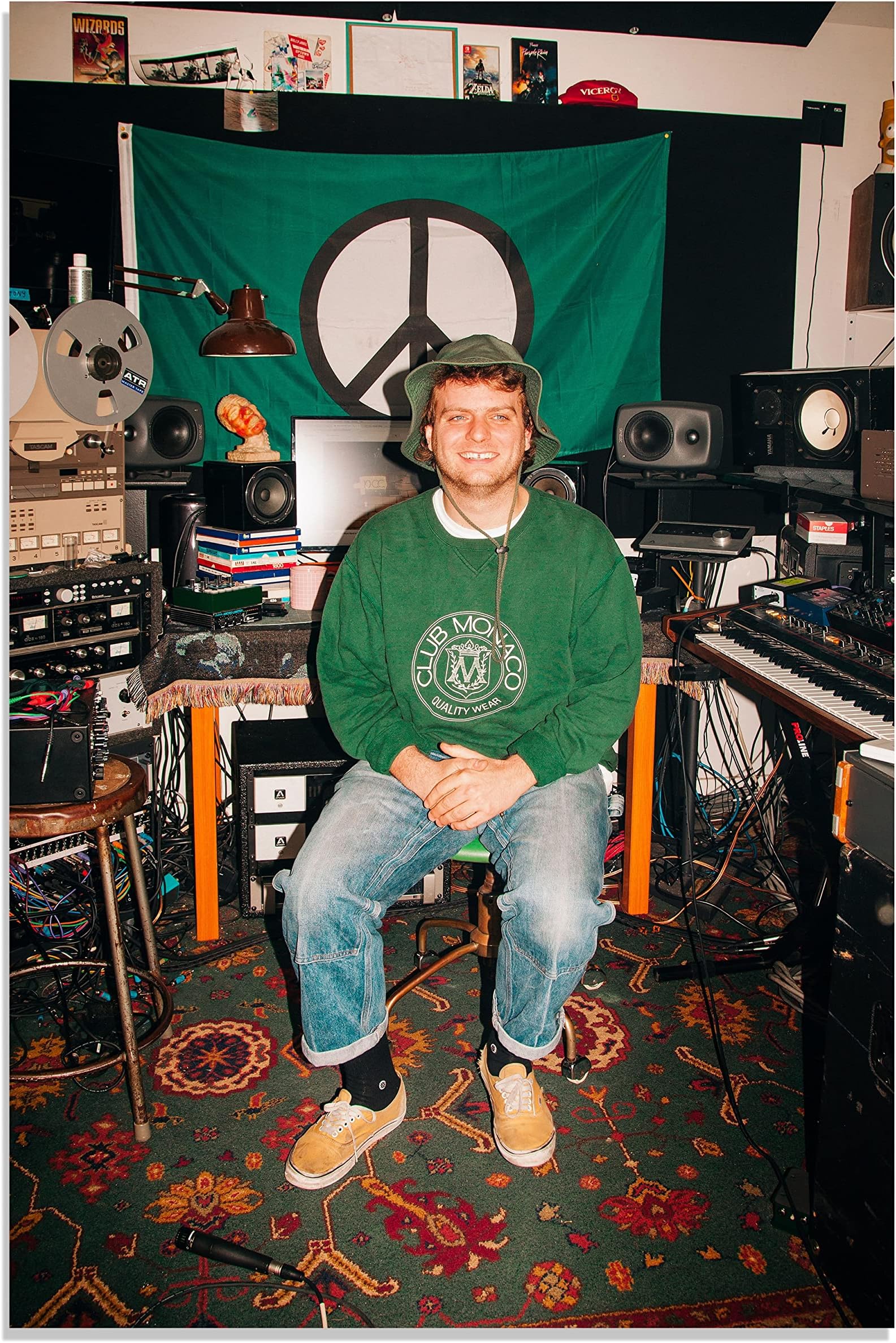 irretigo Mac Demarco Poster Music Album Cover Poster Canvas Poster Wall Art Decor Print for Living Room Decoration 16x24inch Unframed