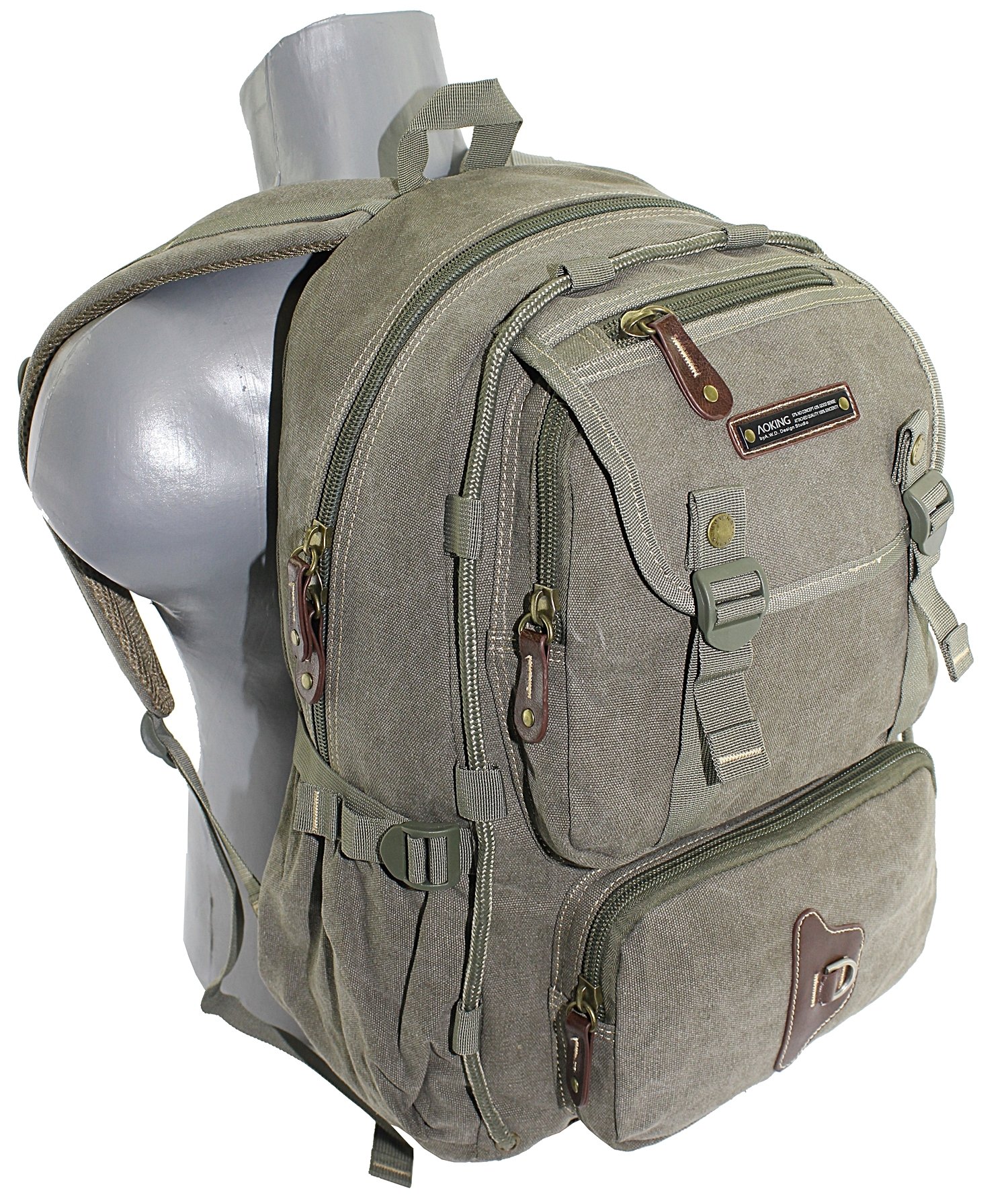 Rucksack, Stoff: Canvas, Sportrucksack, Wanderrucksack, Fahrradrucksack, Schulrucksack, Schultasche, Schulranzen, Ranzen, Arbeit, Freizeit, Sport, Schule