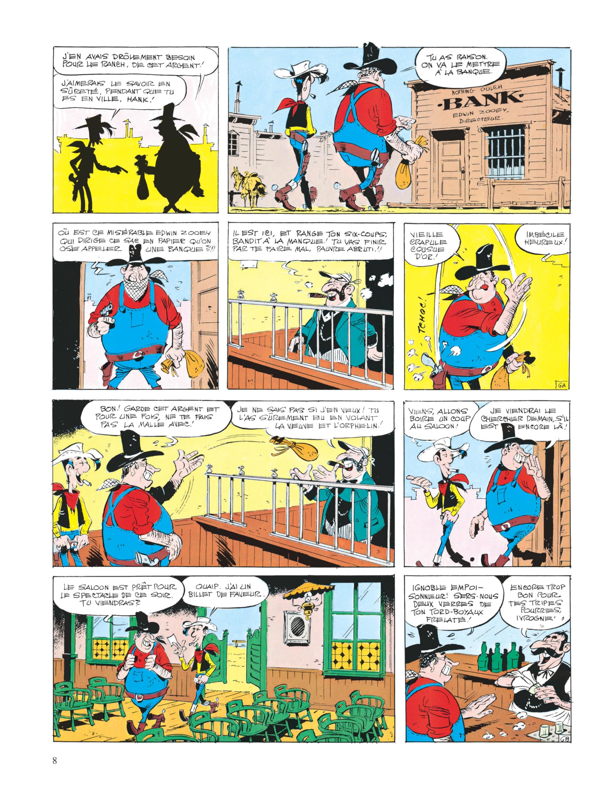 Lucky Luke - Tome 10 - Le Cavalier blanc Goscinny and Morris - PT06