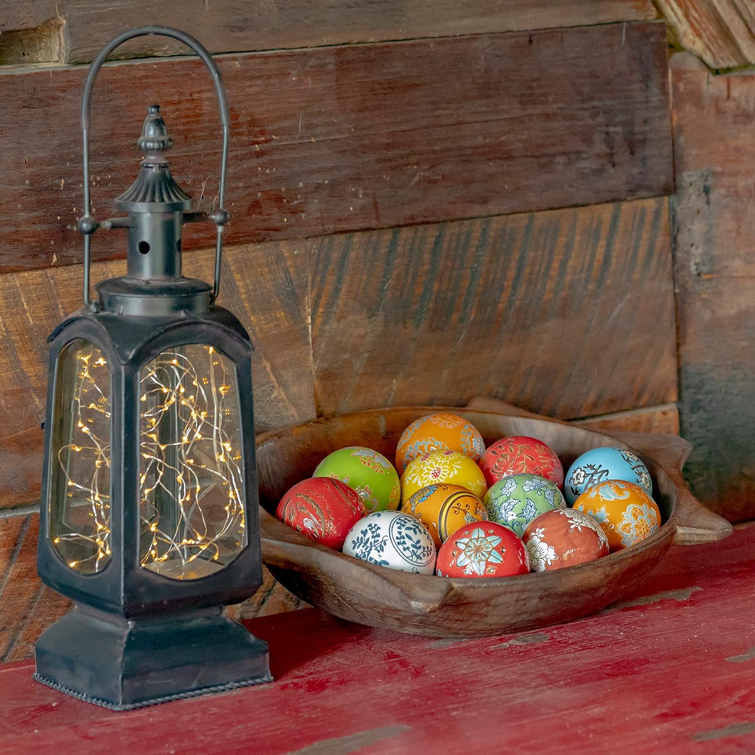 Zaer Ltd. Decorative Ceramic Porcelain Sailor Balls Tsugo Collection (Pack of 12, 3-Inch Colorful Balls)