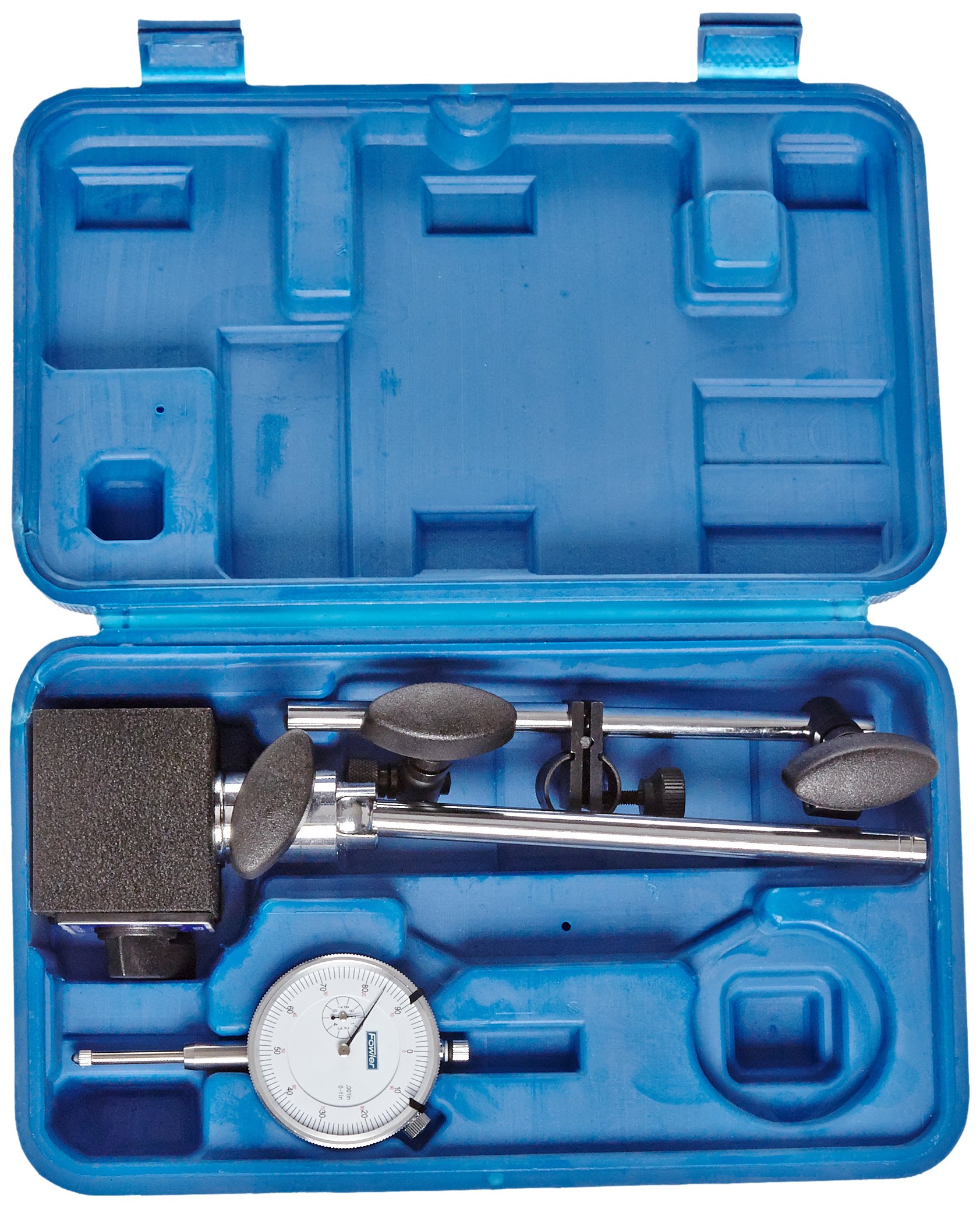 Fowler 52 – 585 – 150 articulado Mag Base y indicador Combo, (. Pull, 0.001 "lectura, 1" viaje