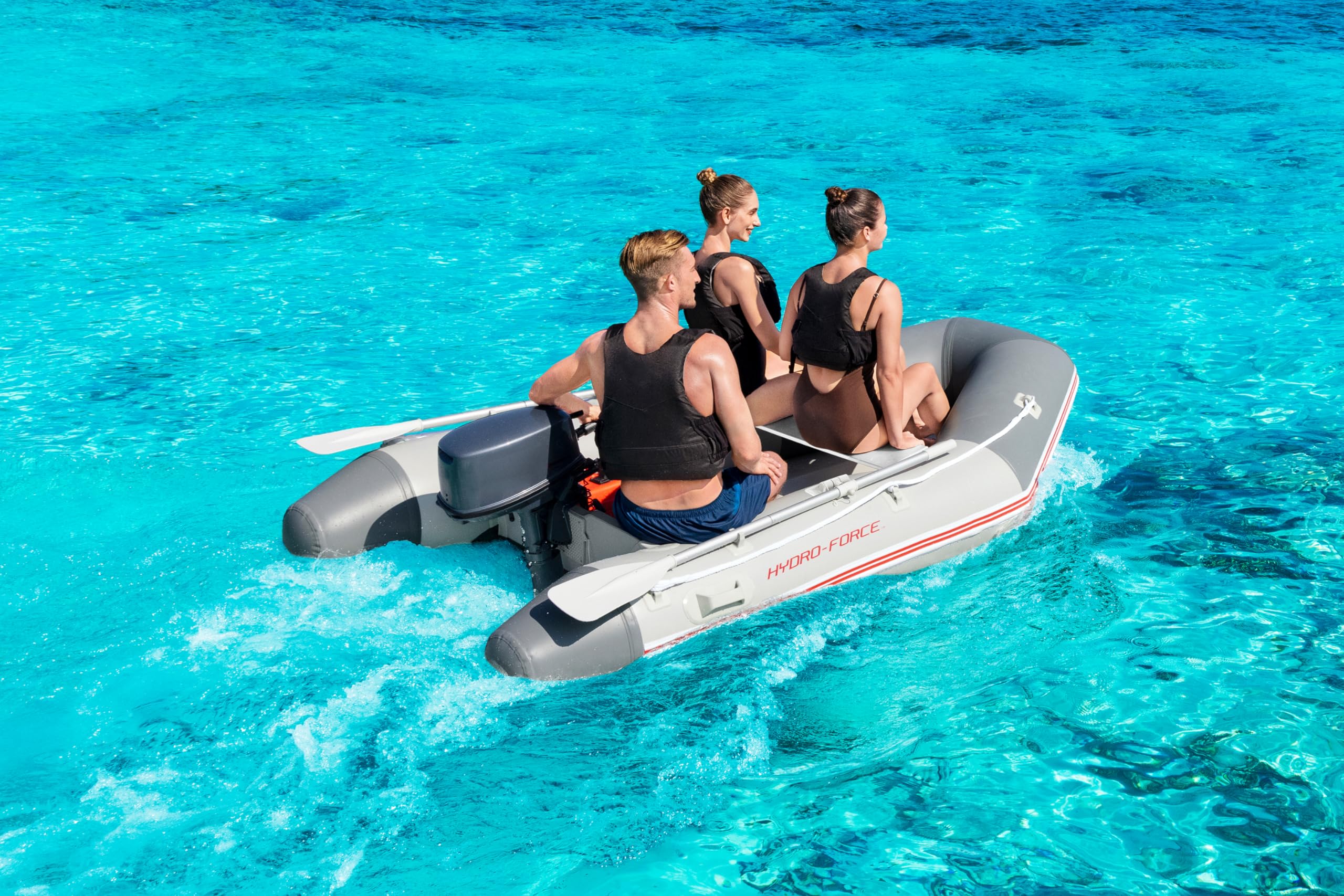 Bestway Caspian Pro Barco Deportivo, de 9'2' x 60' x 16,5'/2,80 x 1,52 x 42 cm