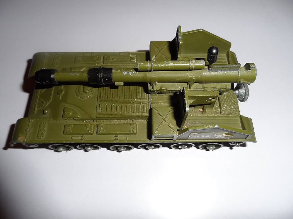 Dinky Toys M50 155ミリ榴弾砲 Dinky Toys M50 155ミリ榴弾砲 Dinky Toys M50 155ミリ榴弾砲
