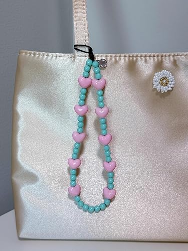 Miniatura 93 de Drawwind Correa universal con cuentas para teléfono, correa universal para teléfono celular, bonita pulsera de muñeca, cadena de cuentas, accesorios