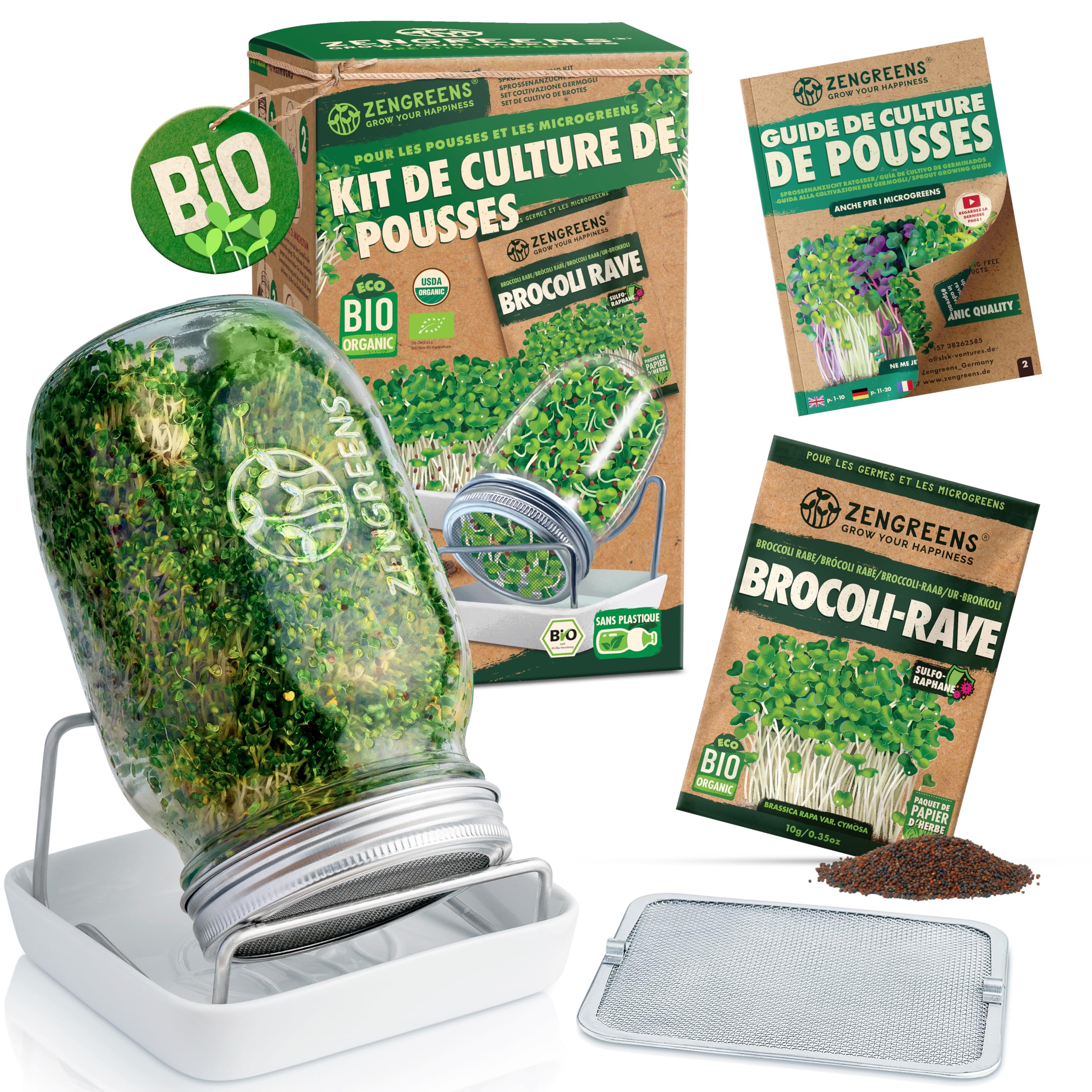 zengreens germoir kit graines bio