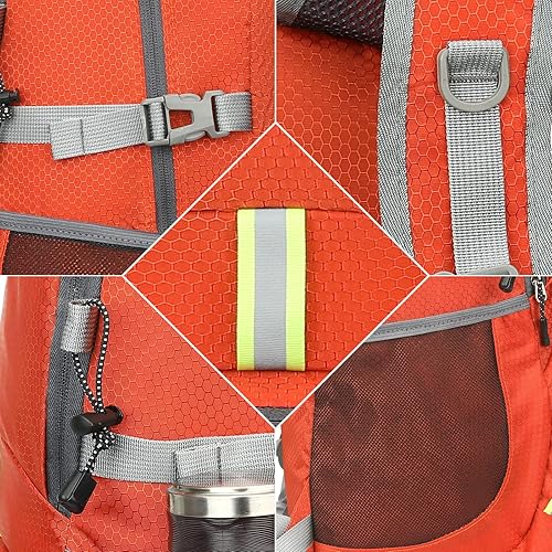 Miniatura 5 de WEREWOLVES Mochila de senderismo ultraligera de 35 L, ligera, plegable, resistente al agua, para deportes al aire libre, viajes, para mujeres y