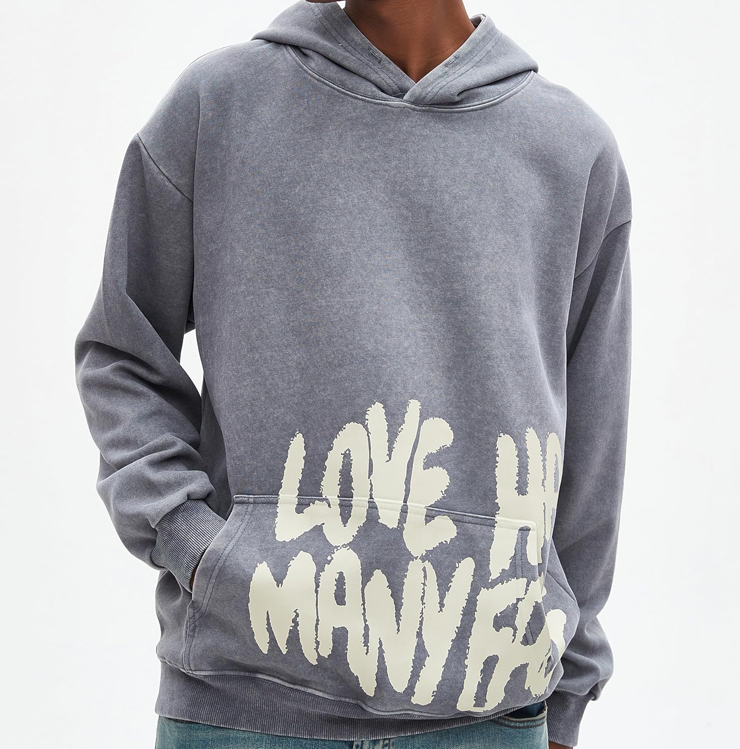 Unisex Y2K Colorful Sweatshirt Hip Hop Letter Print Oversize Hoodie Casual Baggy Harajuku Gothic Pullover Hoodie - Image 6