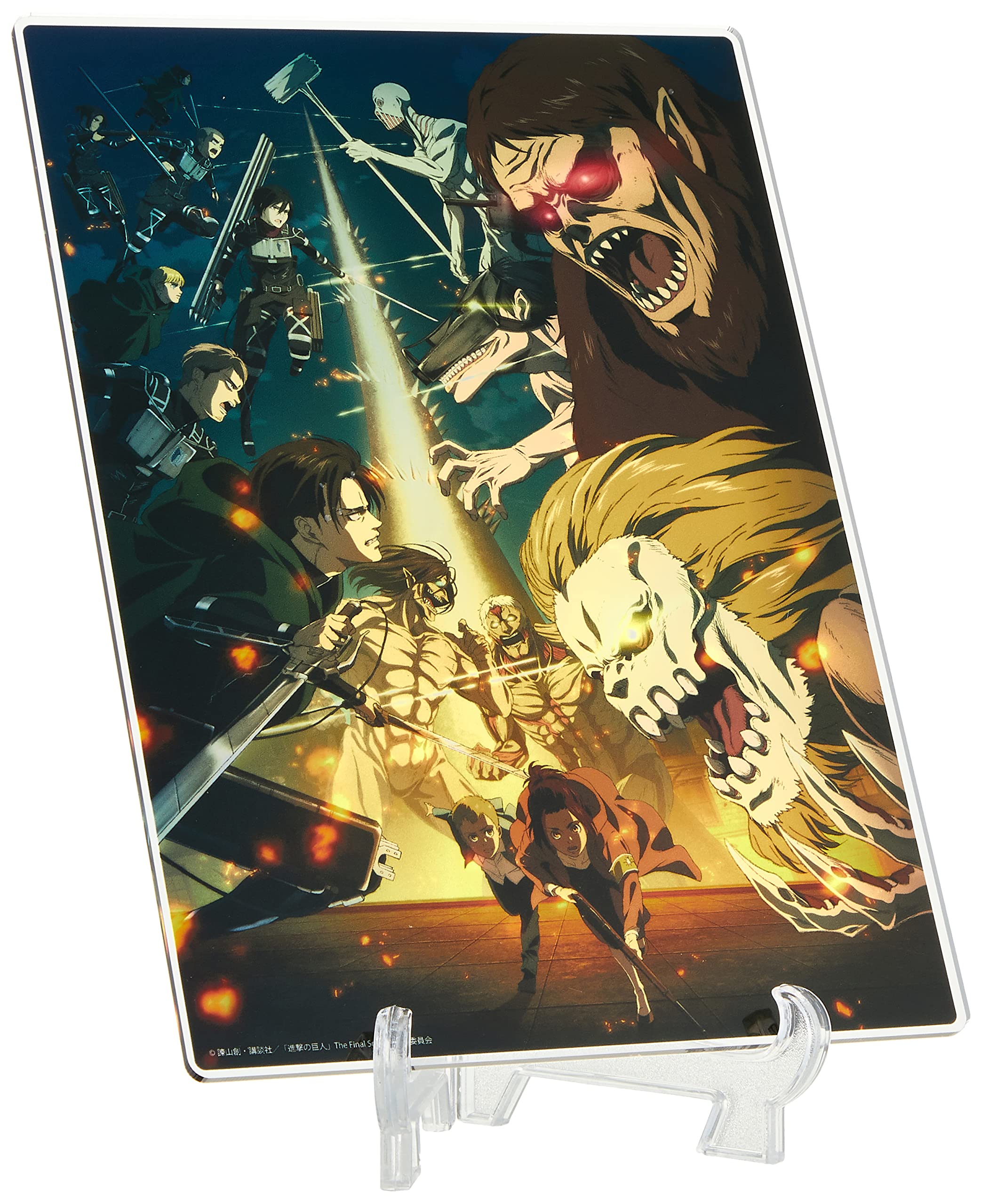 進撃の巨人 The Final Season アクリルアートボード(A5サイズ) Amazon.co.jp: 進撃の巨人 The Final Season アクリルアートボード2[A5