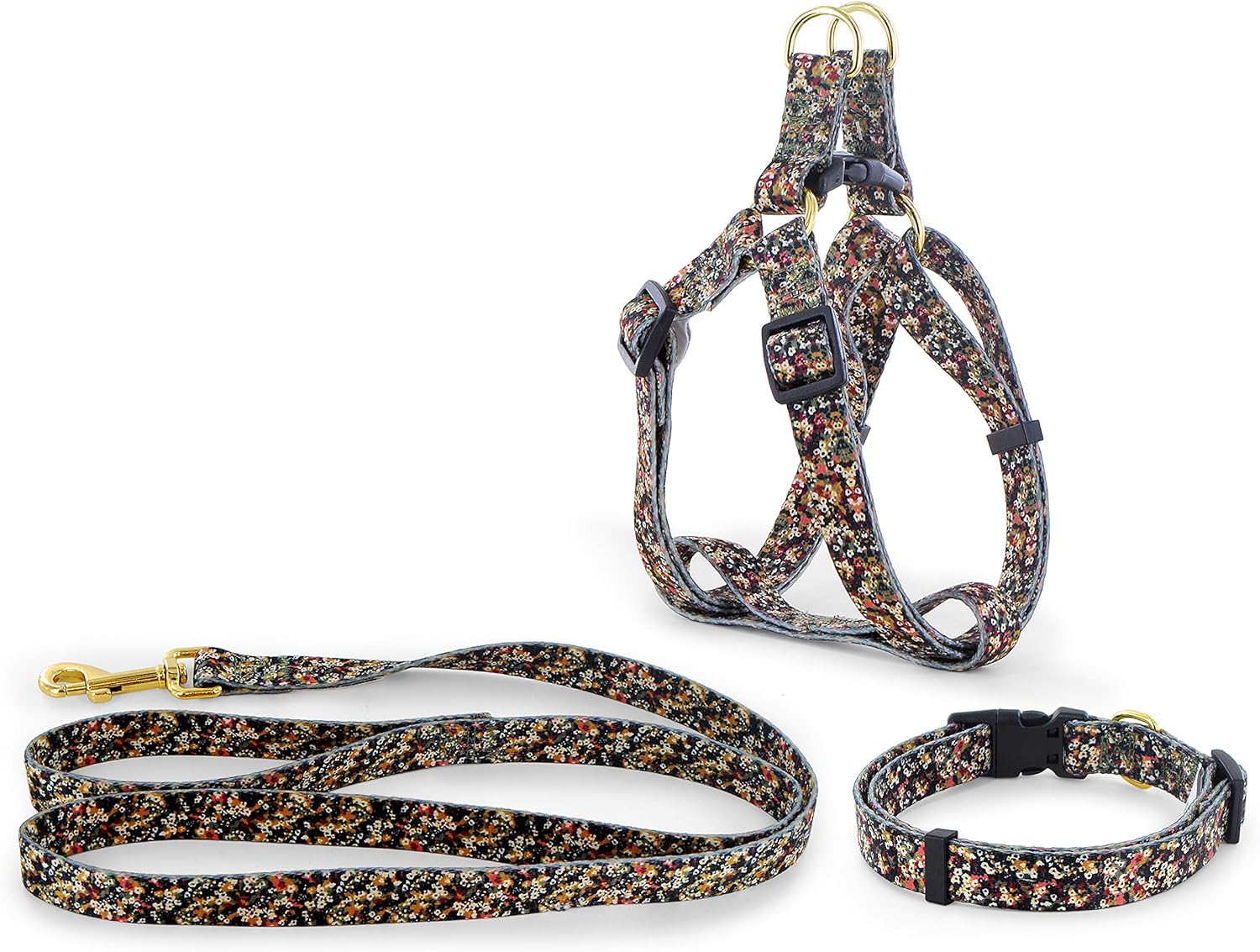 iPets Dog Collar Adjustable Harness and Leash with Collar
