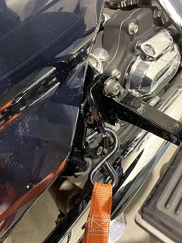 Kustom Cycle Parts Soporte de amarre delantero y trasero Harley Davidson Touring para Street Glide y Electra Glides 2006 - 2023. Todas las piezas