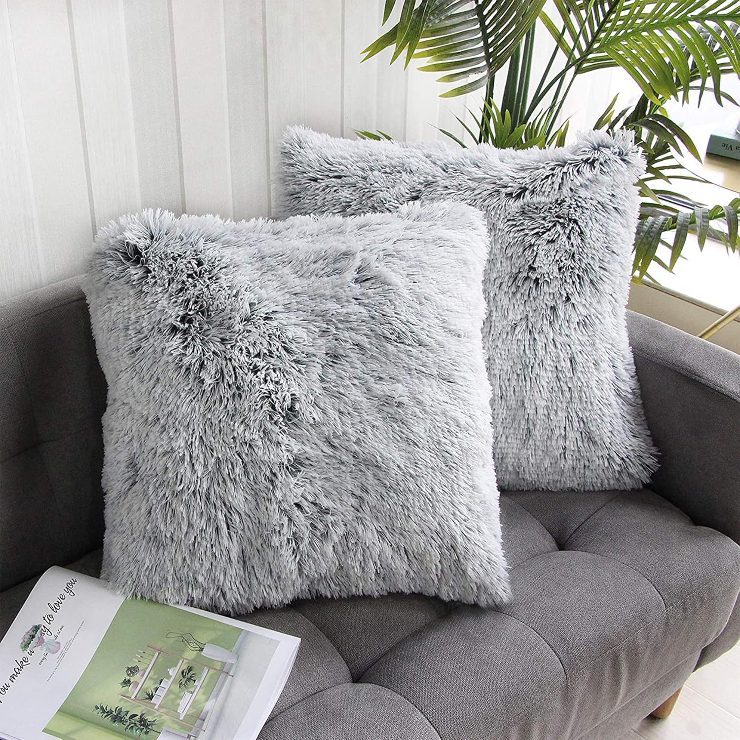 Luxury Faux Fur Pillow Covers