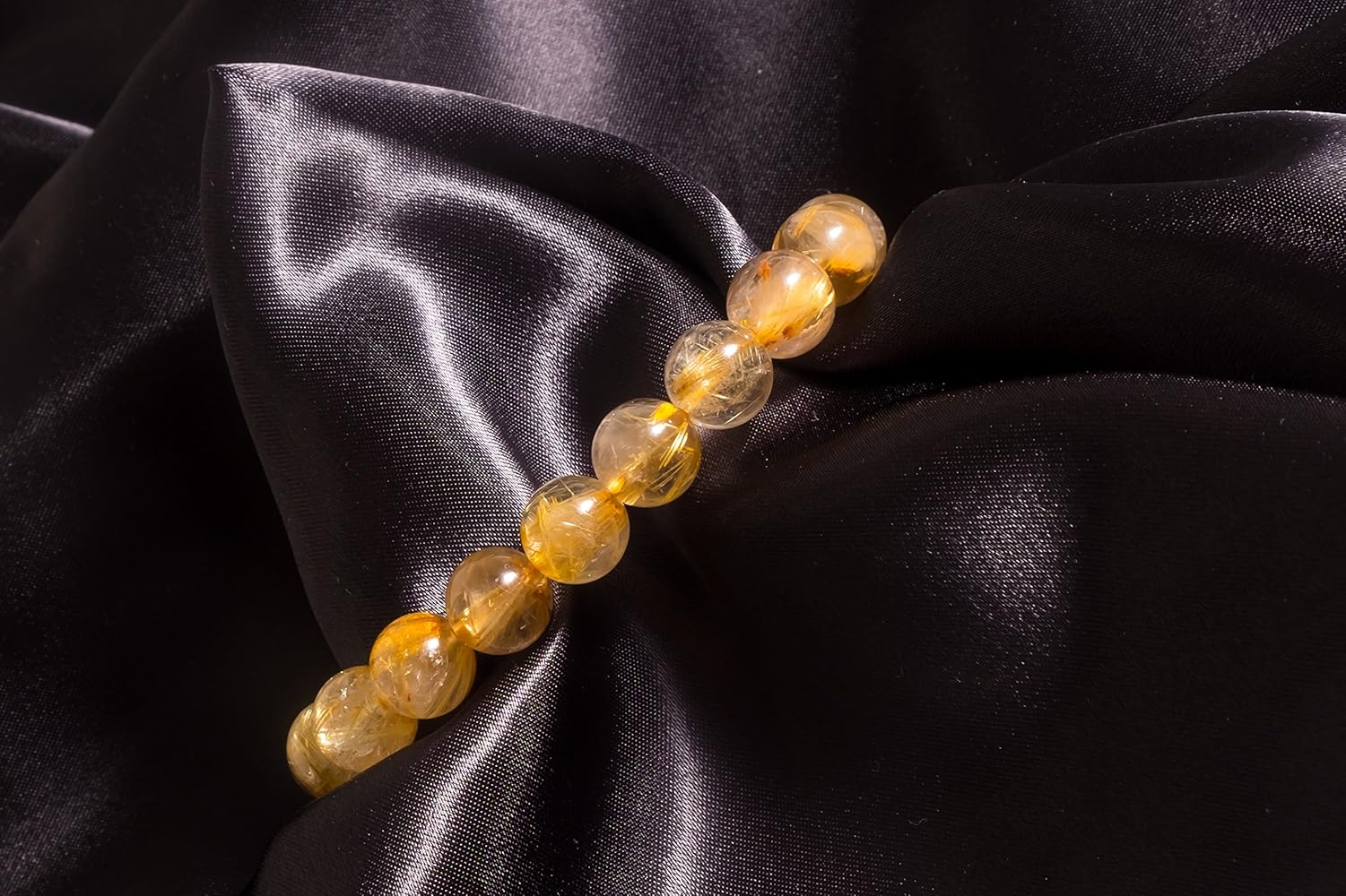 Amazon | [運命の石] 鑑別書付】金運 財産運 ゴールド ルチルクォーツ