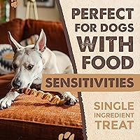 Vista 8 de Mighty Paw Naturals - Palitos masticables rizados para perros – Masticables de carne de res alimentada con pasto. Palitos para perros grandes, razas